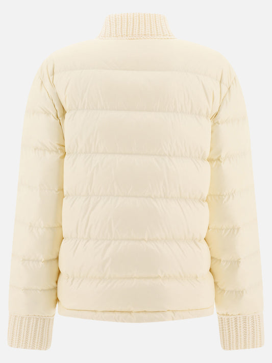 Down jackets Solid colour  White - Moncler Women | PLP | VIETTI Online Store | 2
