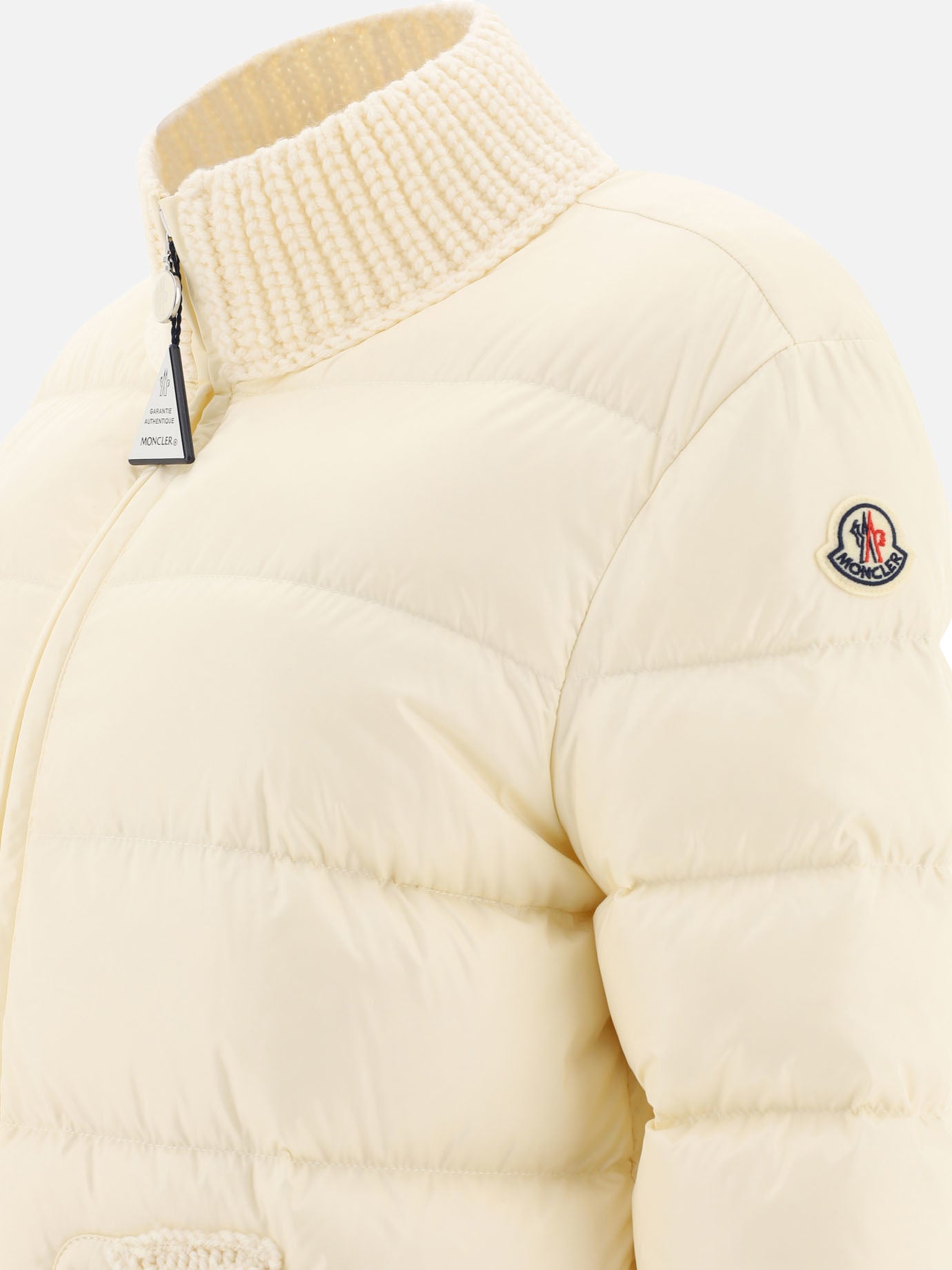 Down jackets Solid colour  White - Moncler Women | PDP | VIETTI Online Store | thumbnail_4