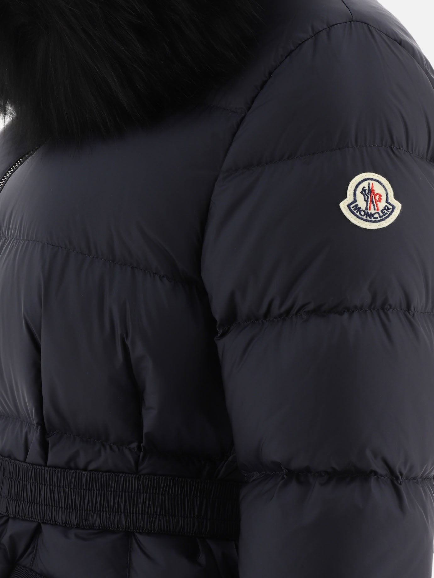 Down jackets Solid colour  Blue - Moncler Women | PDP | VIETTI Online Store | Zoom-Modal_4
