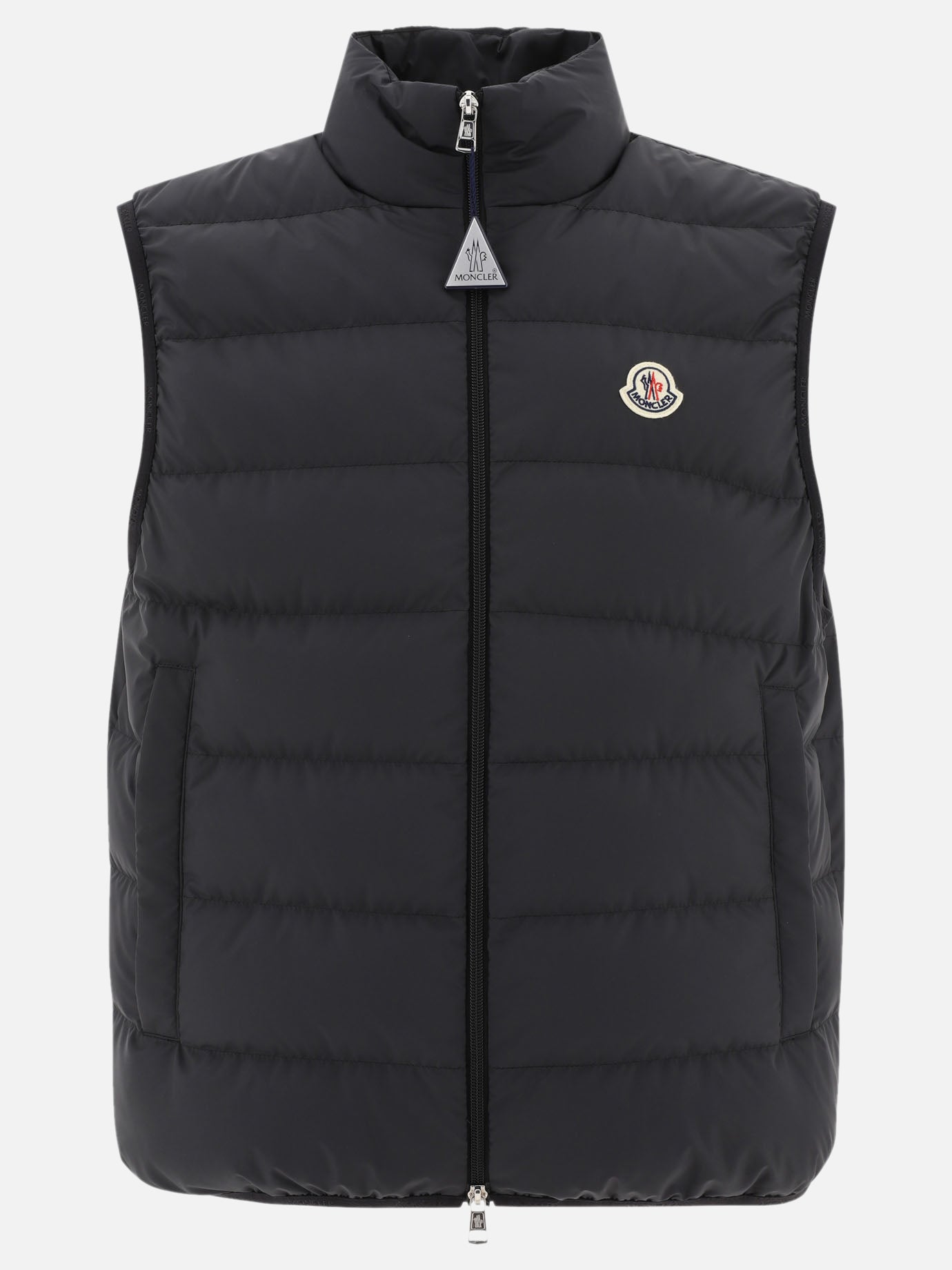 Vest jackets Logo  Black - Moncler Men | PDP | VIETTI Online Store | thumbnail