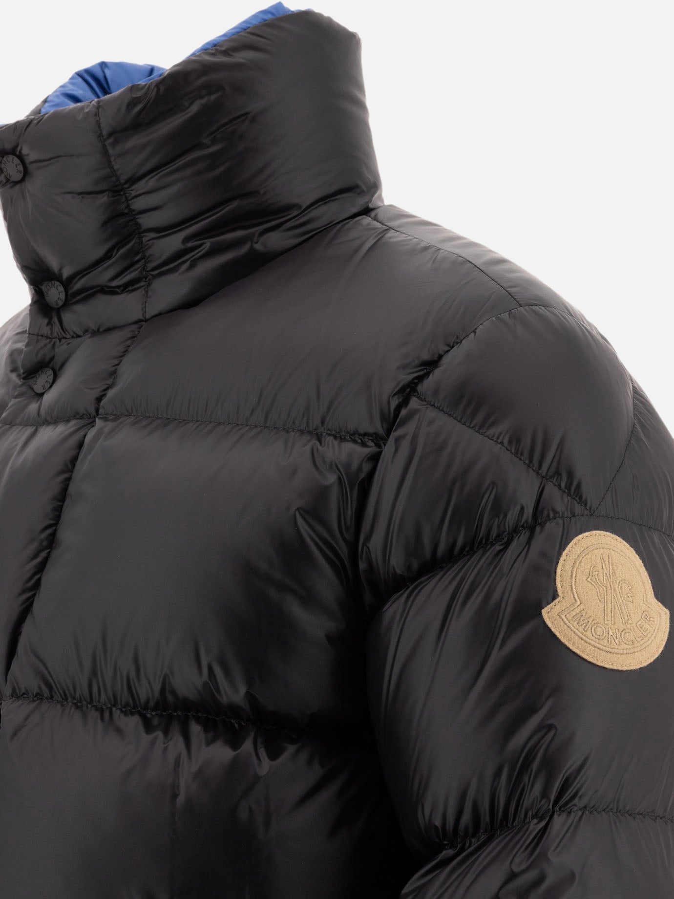 Down jackets Solid colour  Black - Moncler Men | PDP | VIETTI Online Store | thumbnail_4
