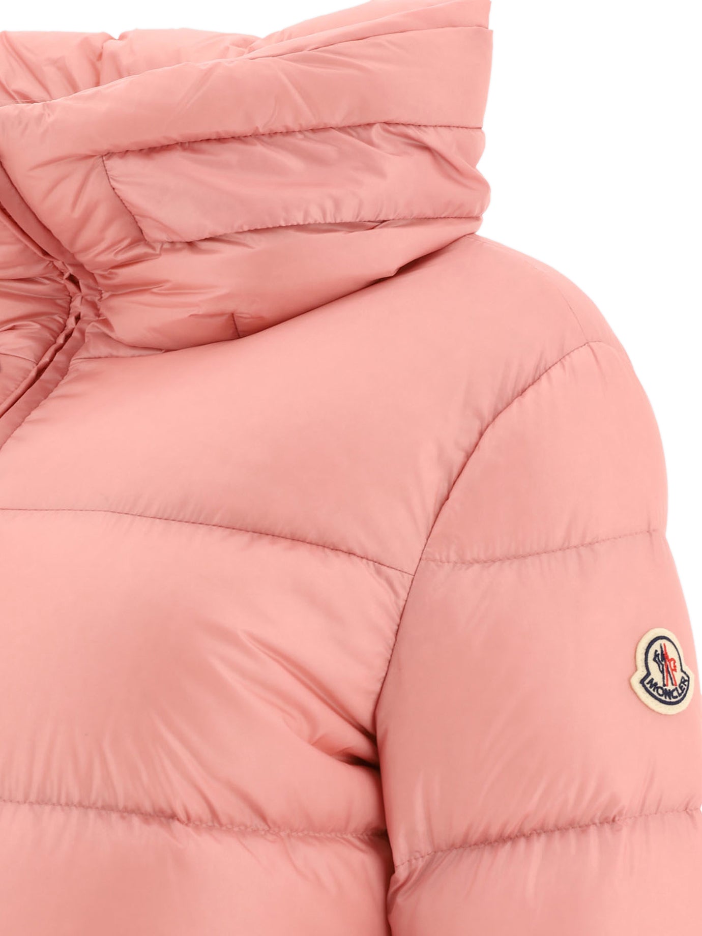 Down jackets Solid colour  Pink - Moncler Women | PDP | VIETTI Online Store | Zoom-Modal_4
