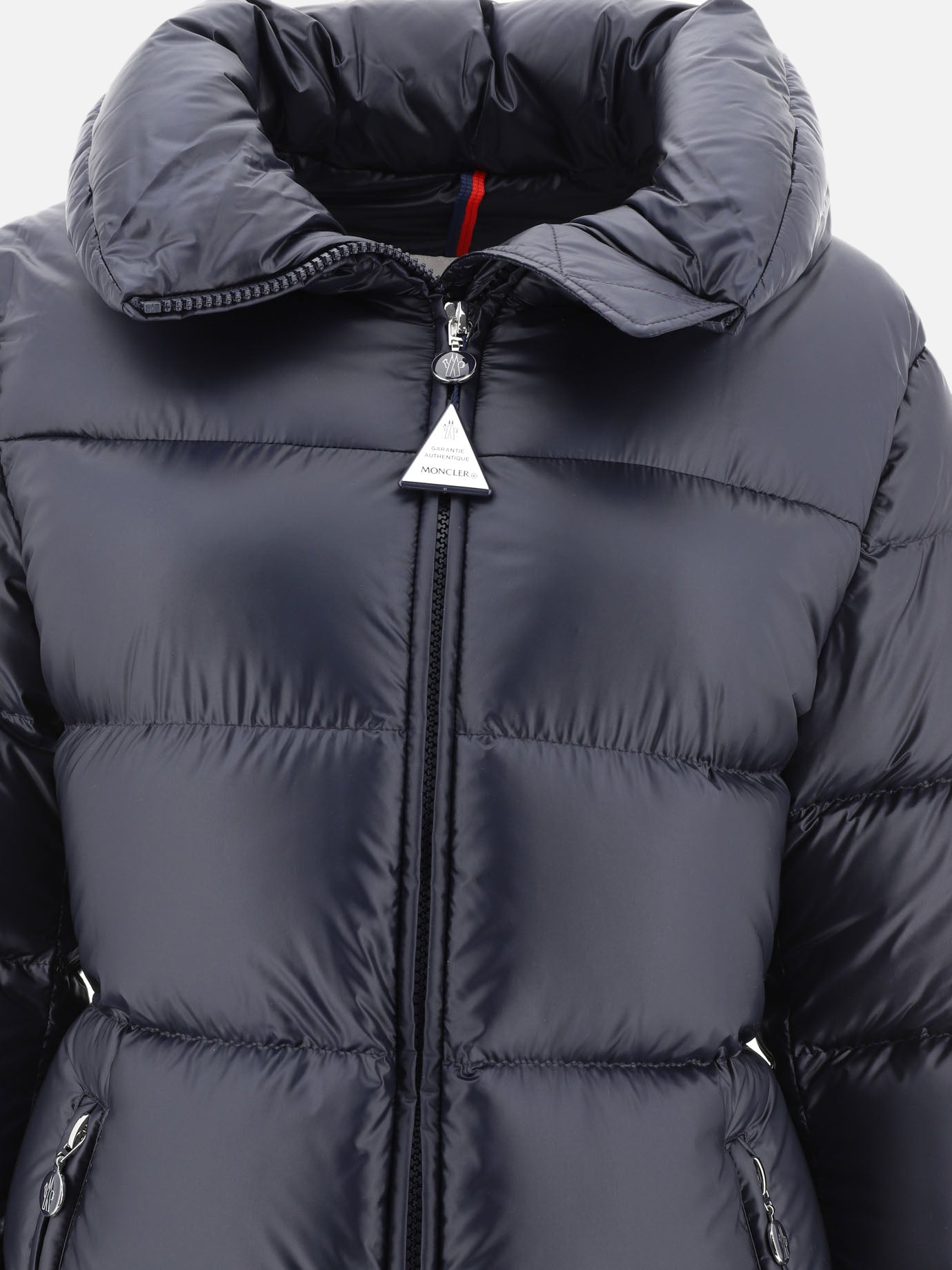 Down jackets Solid colour  Blue - Moncler Women | PDP | VIETTI Online Store | Zoom-Modal_3
