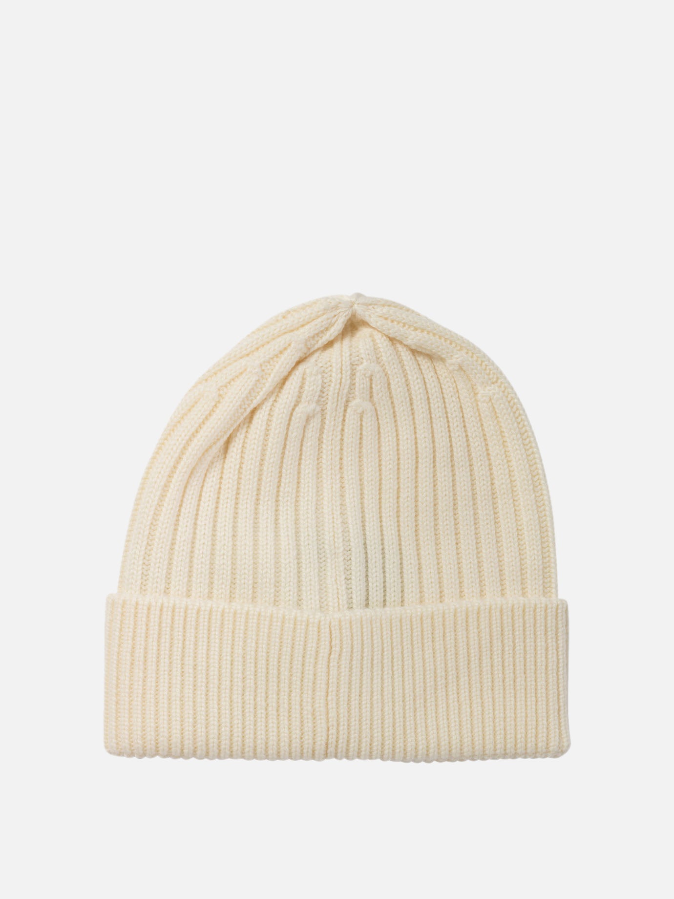 Moncler Grenoble Ribbed wool beanie White