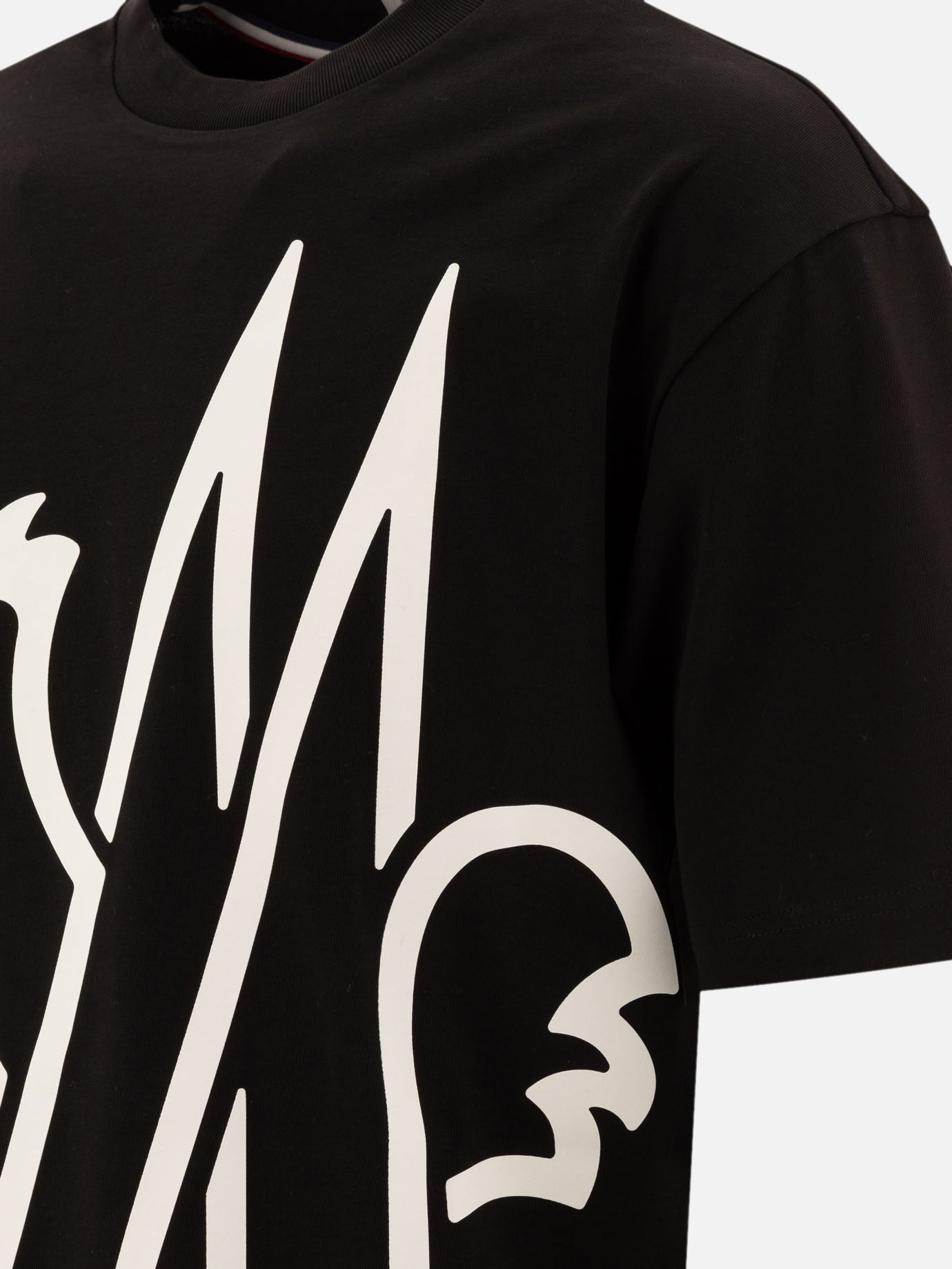 Crewneck t-shirts Logo  Black - Moncler Grenoble Men | PDP | VIETTI Online Store | Zoom-Modal_4
