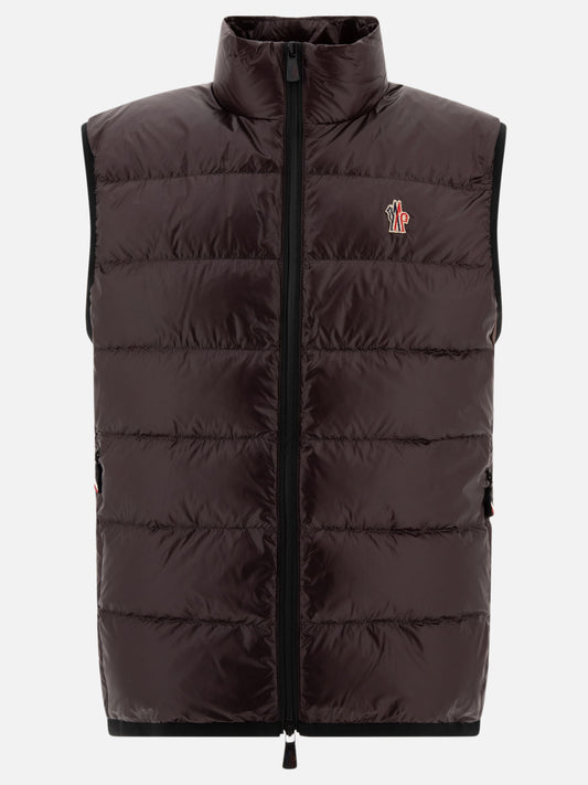 Vest jackets Solid colour  Bordeaux - Moncler Grenoble Men | PLP | VIETTI Online Store 
