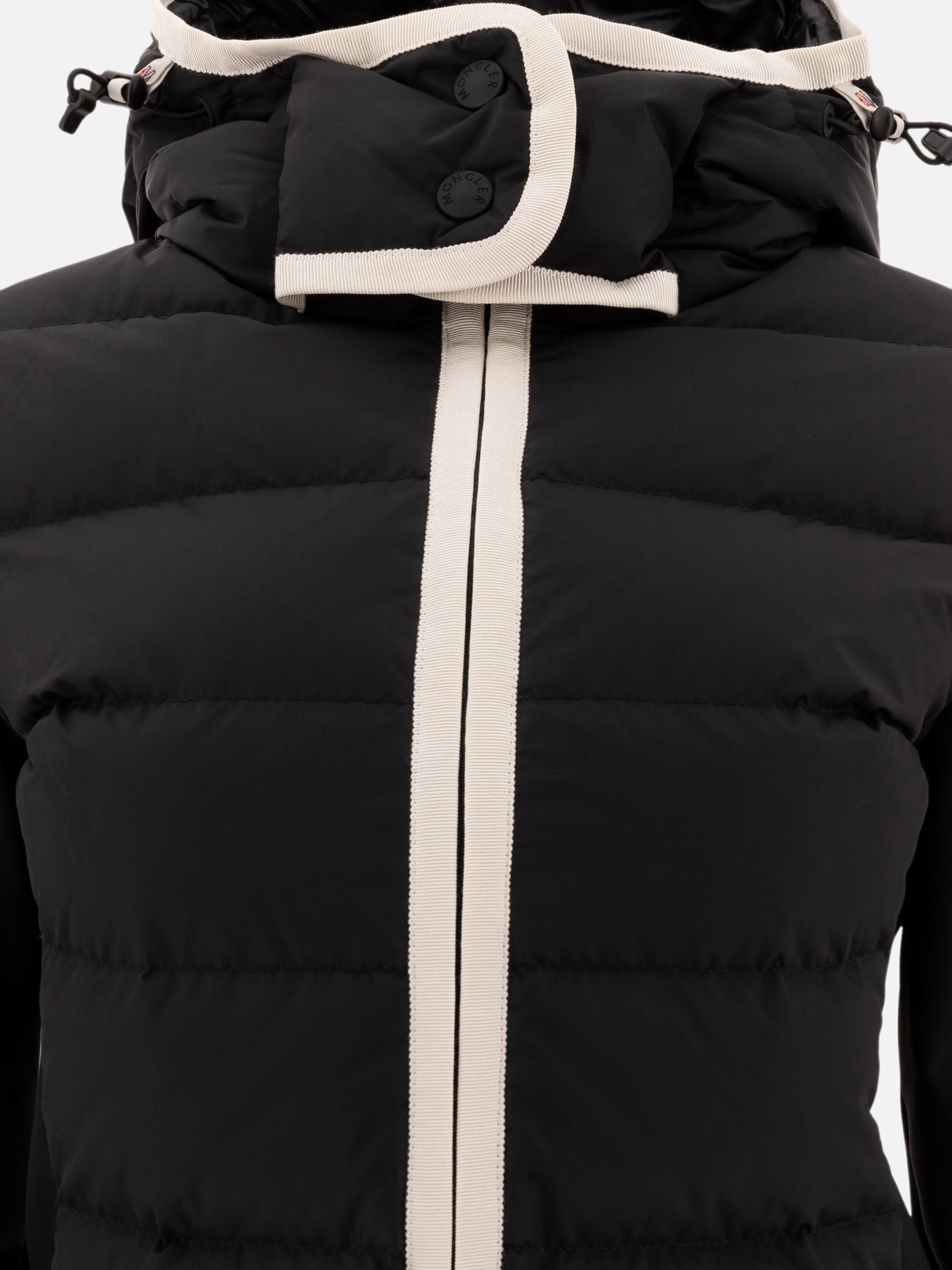 Down jackets Solid colour  Black - Moncler Grenoble Women | PDP | VIETTI Online Store | thumbnail_3