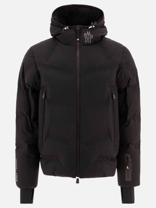 Down jackets Solid colour  Black - Moncler Grenoble Men | PLP | VIETTI Online Store 
