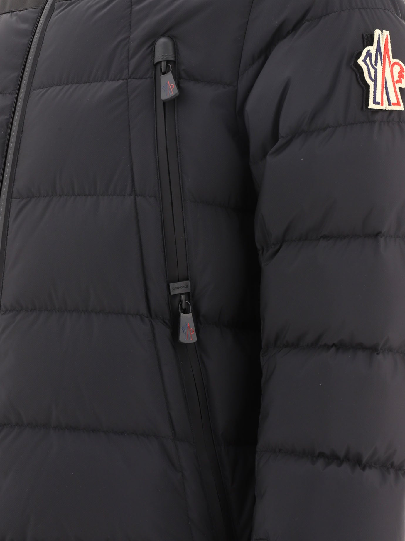 Down jackets Solid colour  Black - Moncler Grenoble Men | PDP | VIETTI Online Store | thumbnail_4