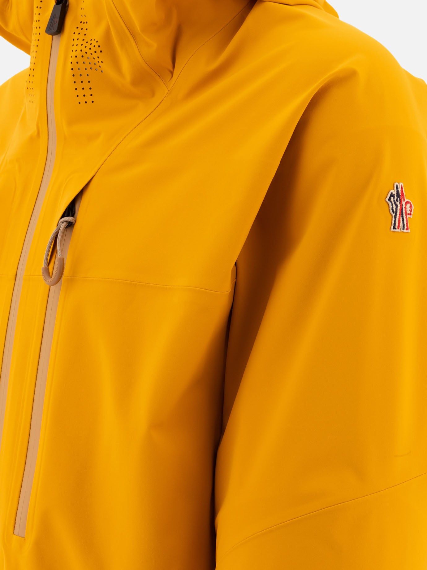 Technical jackets Solid colour  Yellow - Moncler Grenoble Men | PDP | VIETTI Online Store | thumbnail_4