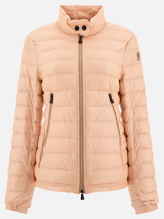 Down jackets Solid colour  Pink - Moncler Grenoble Women | PLP | VIETTI Online Store 
