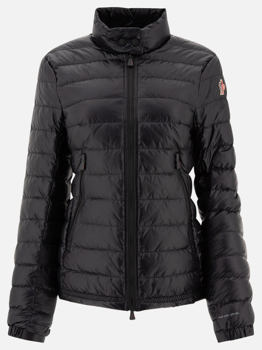 Down jackets Solid colour  Black - Moncler Grenoble Women | PLP | VIETTI Online Store 

