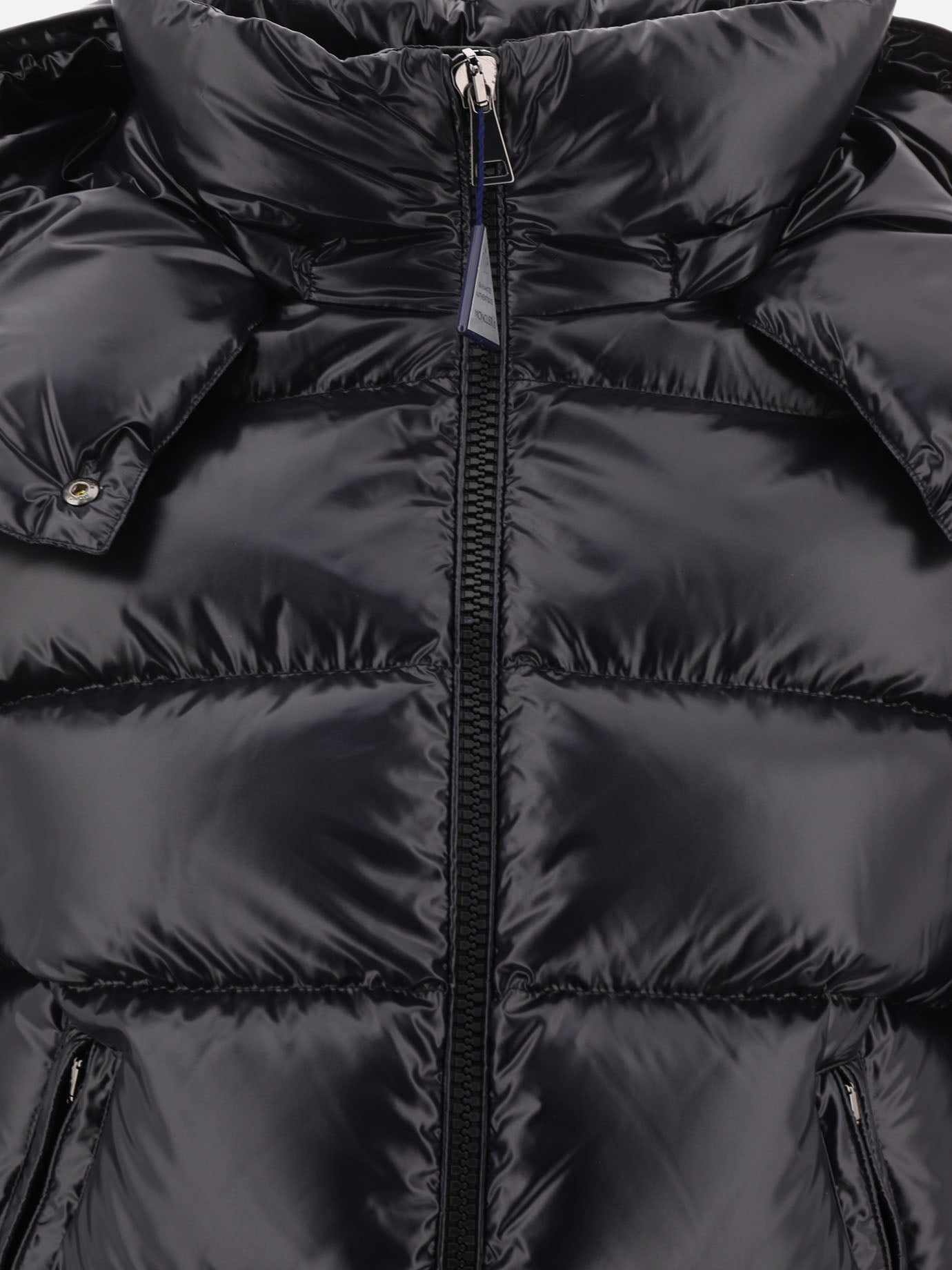 Down jackets Solid colour  Black - Moncler Women | PDP | VIETTI Online Store | thumbnail_3