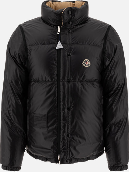 Down jackets Solid colour  Beige - Moncler Men | PLP | VIETTI Online Store | 2
