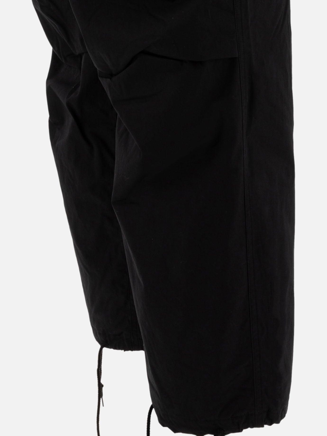 Nanamica Trousers with drawstring Black