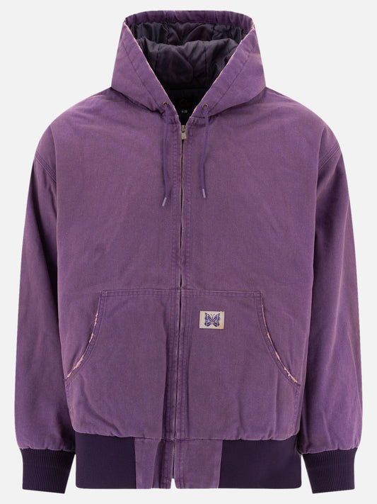Bomber jackets Solid colour  Purple - Needles Men | PLP | VIETTI Online Store 
