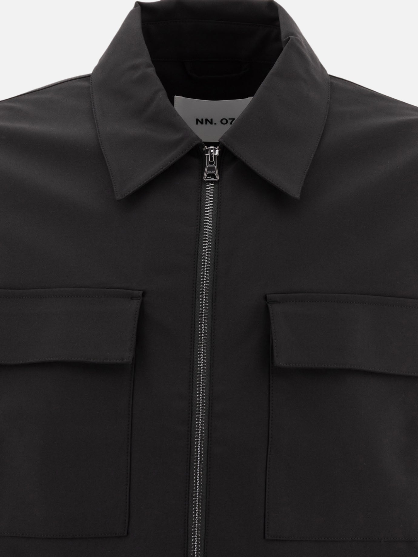 NN.07 "Alban" overshirt Black