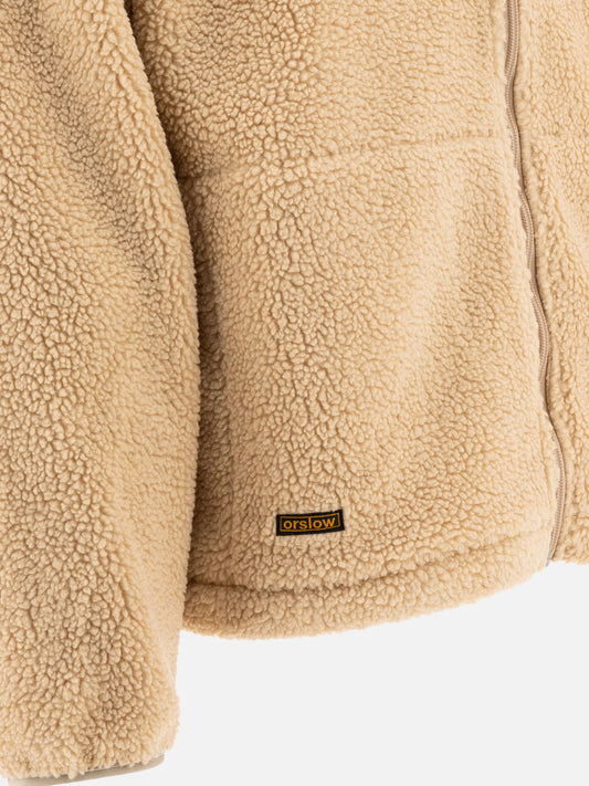 Giacche shearling Solid colour  Beige - OrSlow Uomo | PDP | VIETTI Online Store | 2
