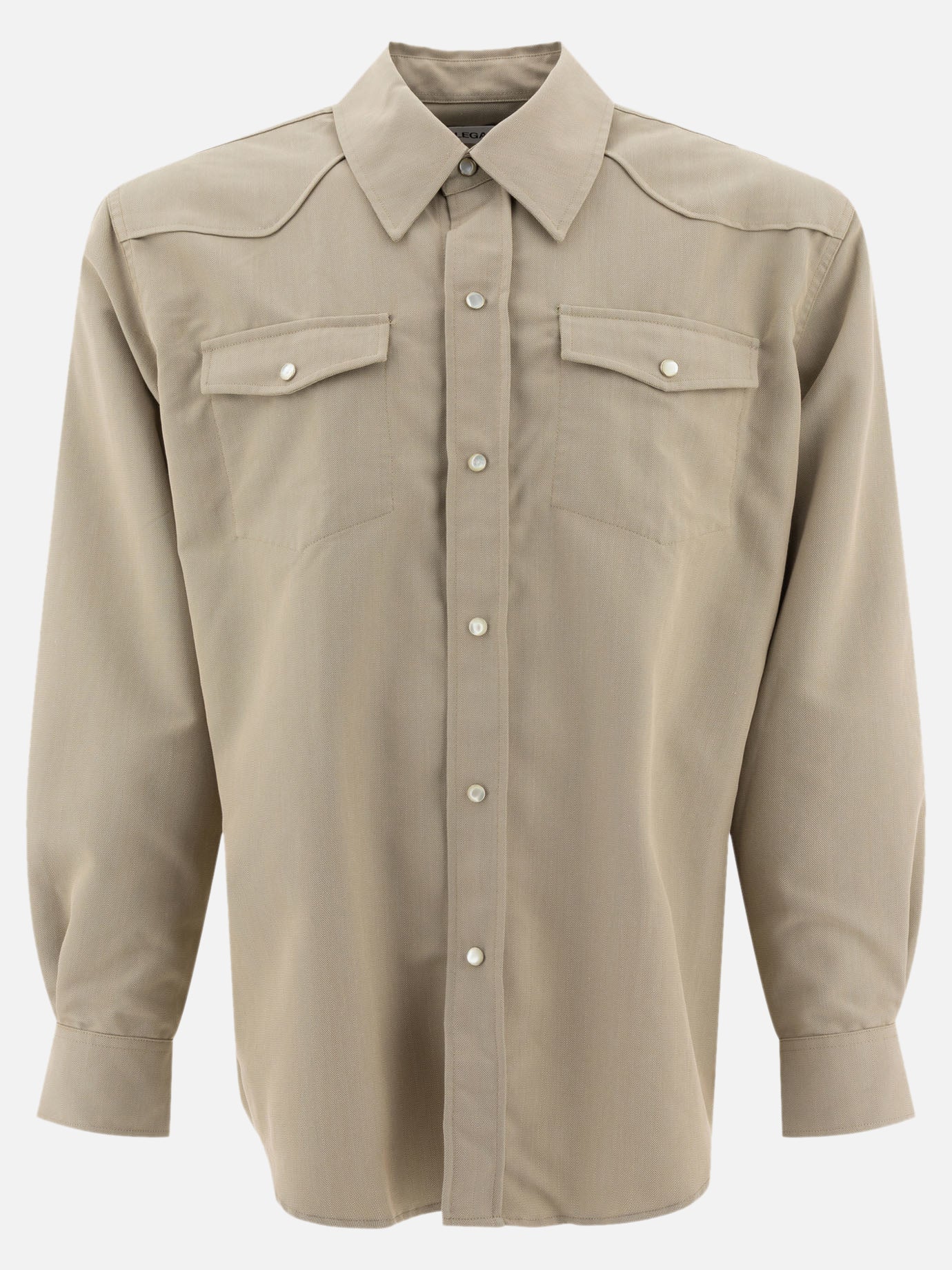 Camicie casual Solid colour  Verde - Our Legacy Uomo | PDP | VIETTI Online Store | Zoom-Modal
