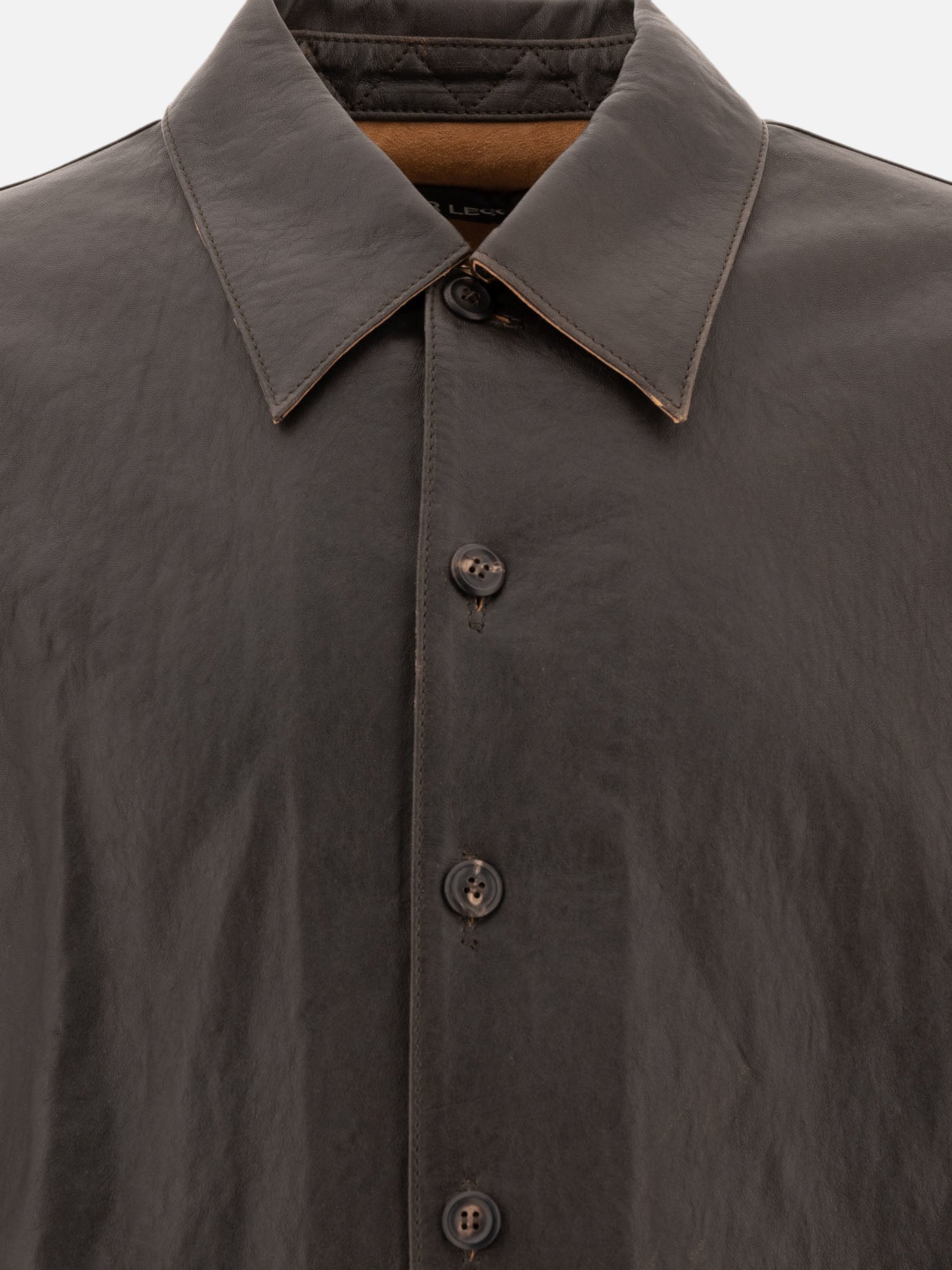 Overshirt jackets Solid colour  Brown - Our Legacy Men | PDP | VIETTI Online Store | Zoom-Modal_3
