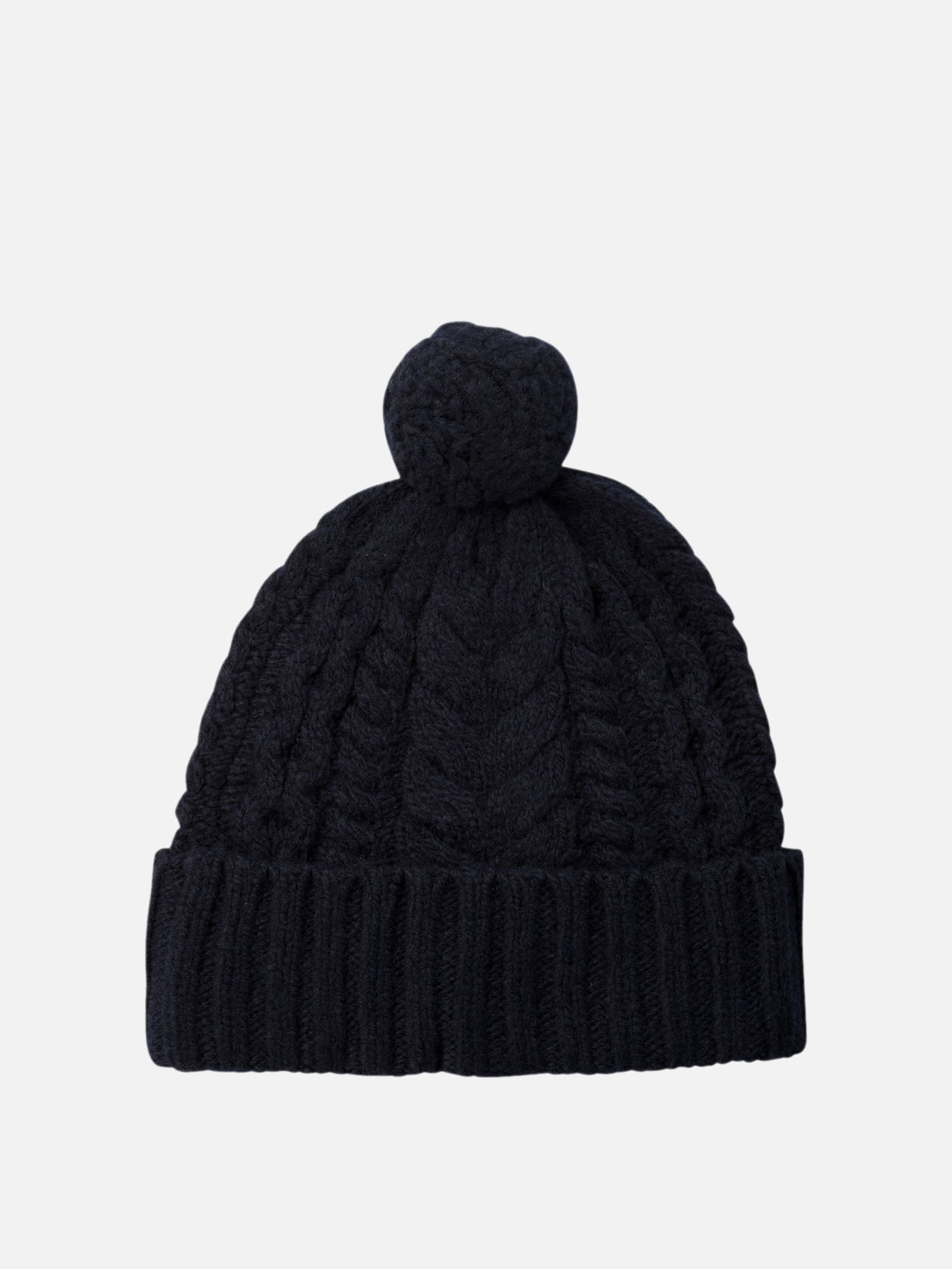 Polo Ralph Lauren "Polo Bear" cable pom-pom beanie Blue