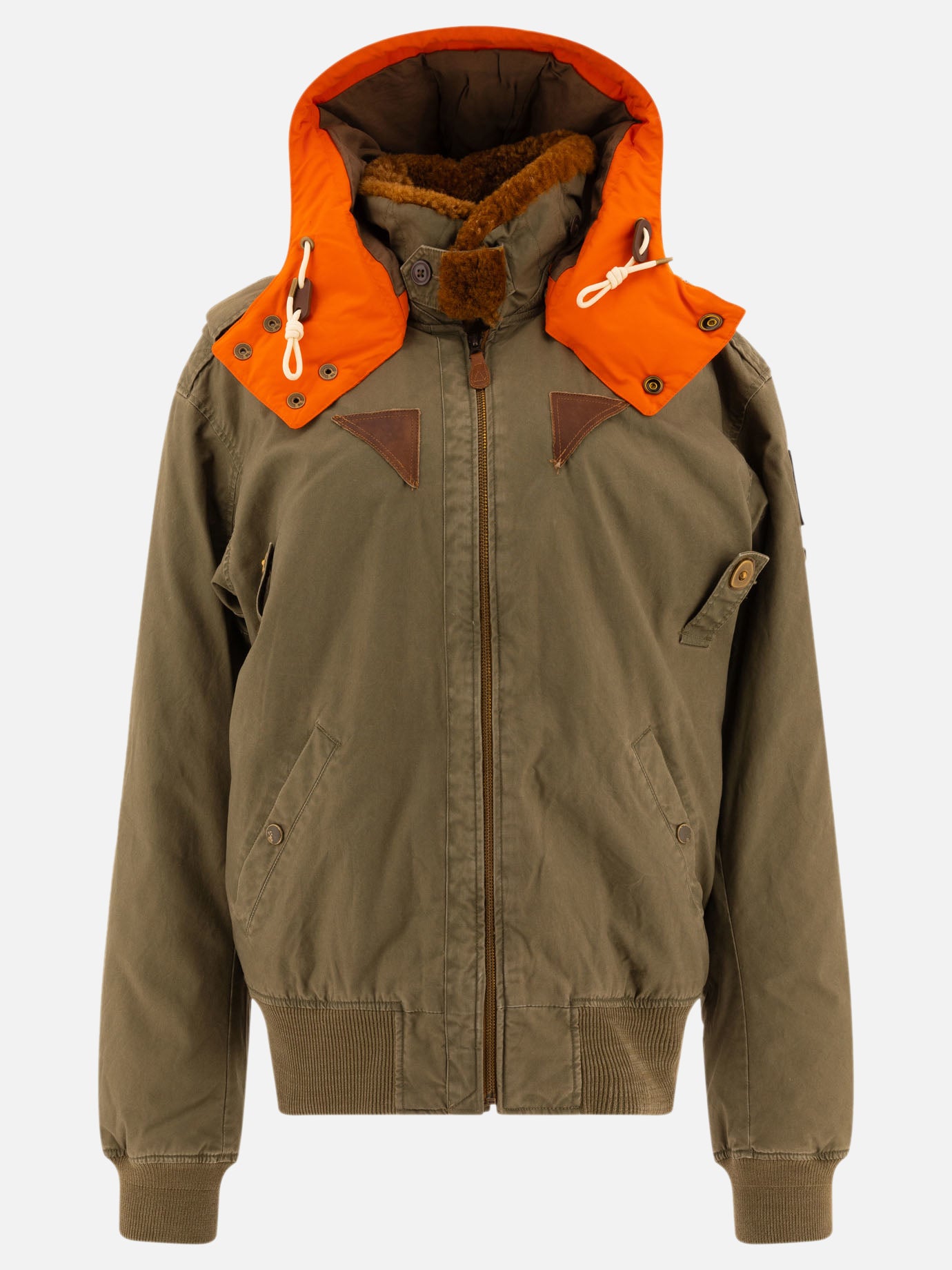Bomber jackets Solid colour  Green - Polo Ralph Lauren Men | PDP | VIETTI Online Store | thumbnail