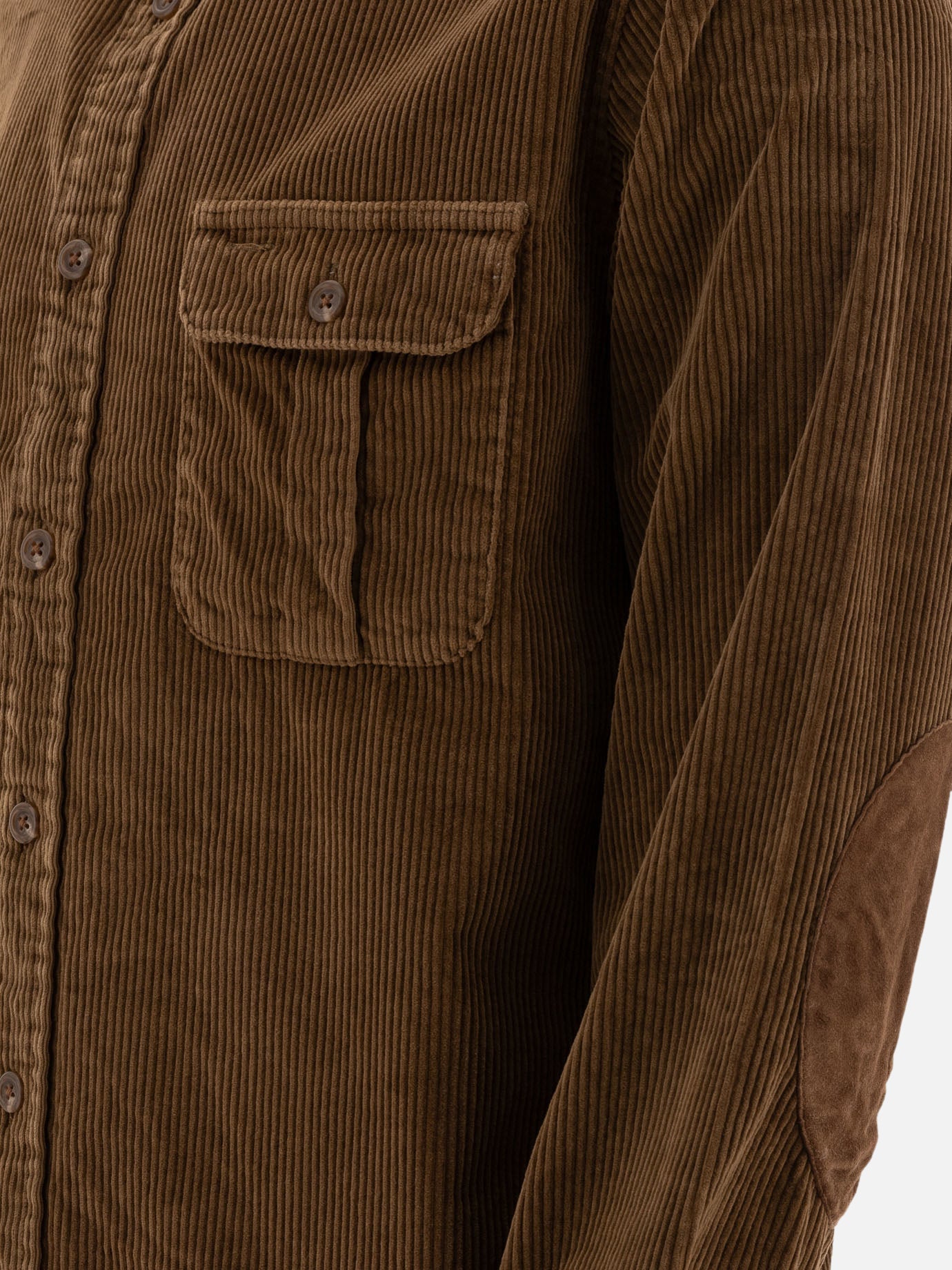 Polo Ralph Lauren Classic-Fit corduroy shirt Brown