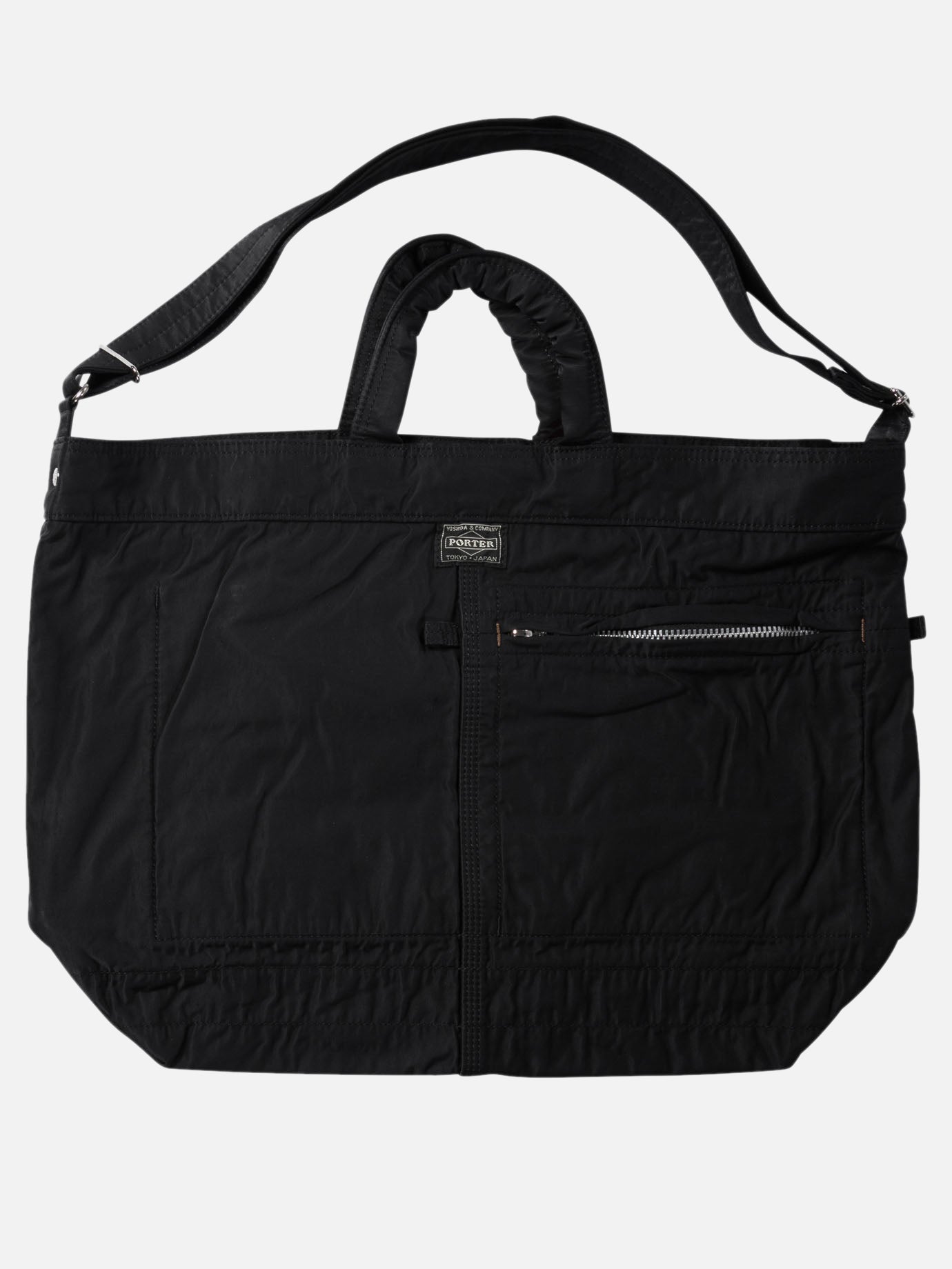 Porter Yoshida "Mile 2Way" tote bag Black