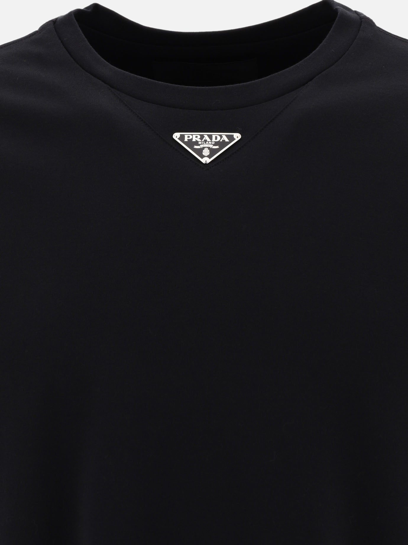 T-shirt con logo triangolo