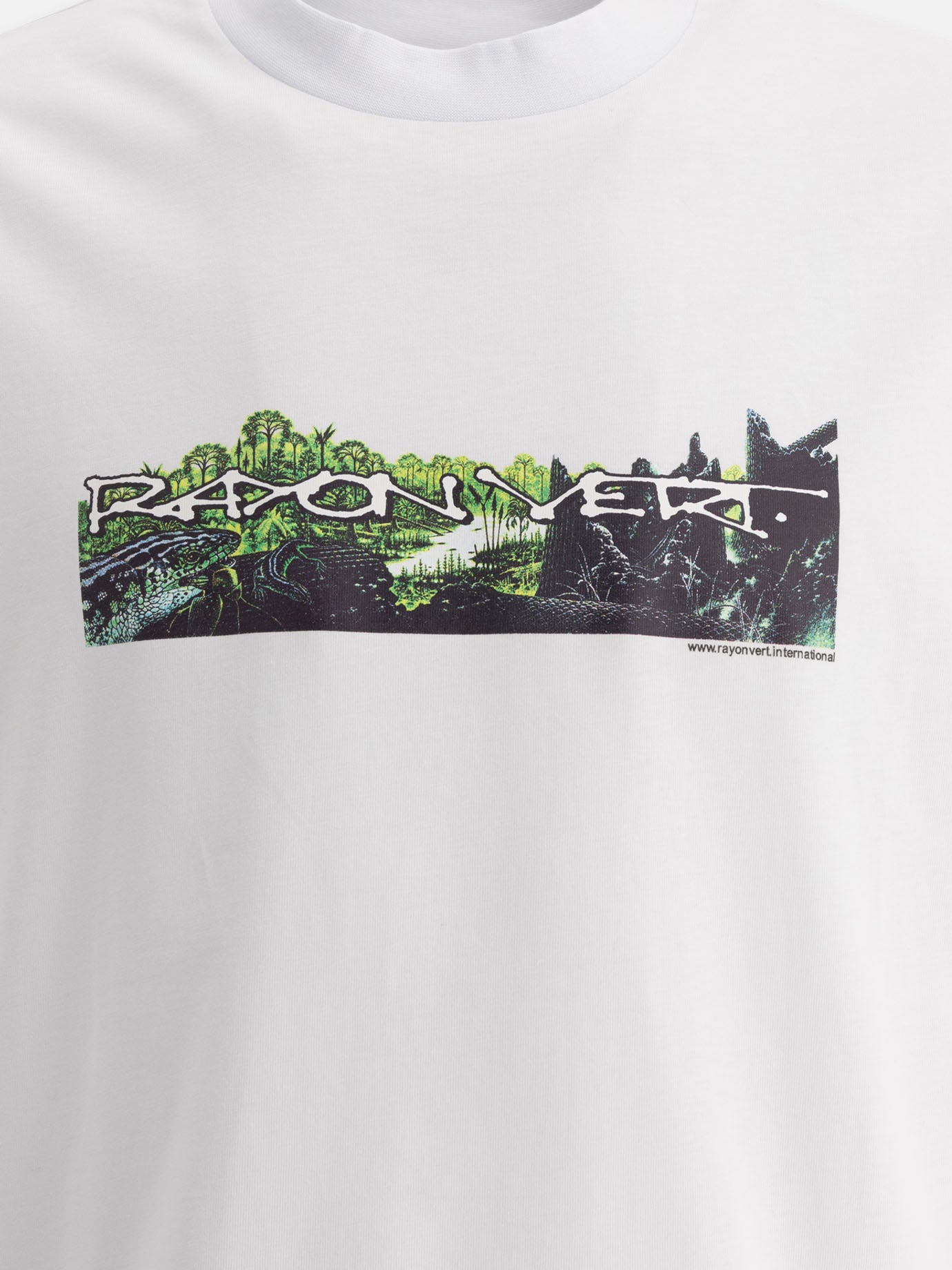 Rayon Vert "Mesozoic" t-shirt White