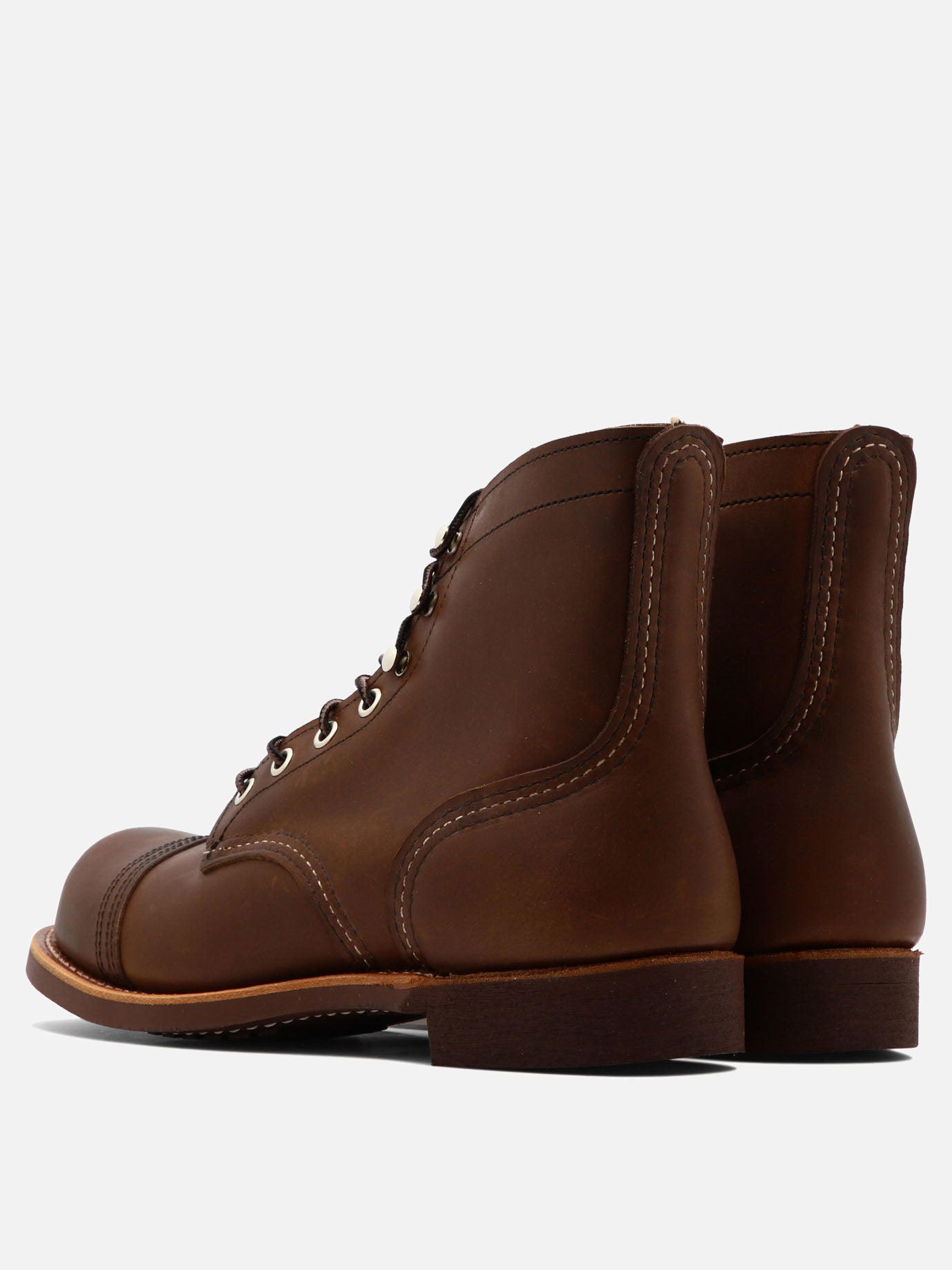 Red Wing Shoes "Iron Ranger" ankle boots Brown