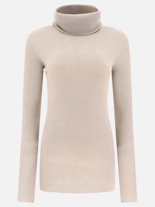 Maglione dolcevita "Ribbed Tube"