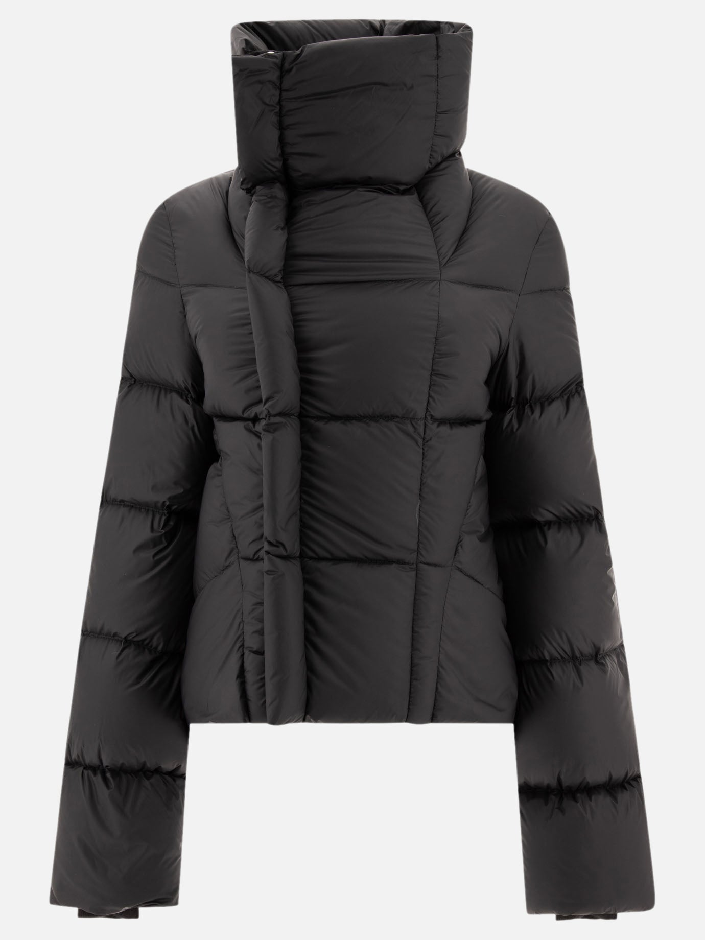 Down jackets Solid colour  Black - Rick Owens Women | PDP | VIETTI Online Store | Zoom-Modal
