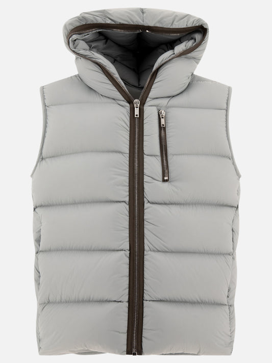 Vest jackets Solid colour  Light blue - Rick Owens Men | PLP | VIETTI Online Store 
