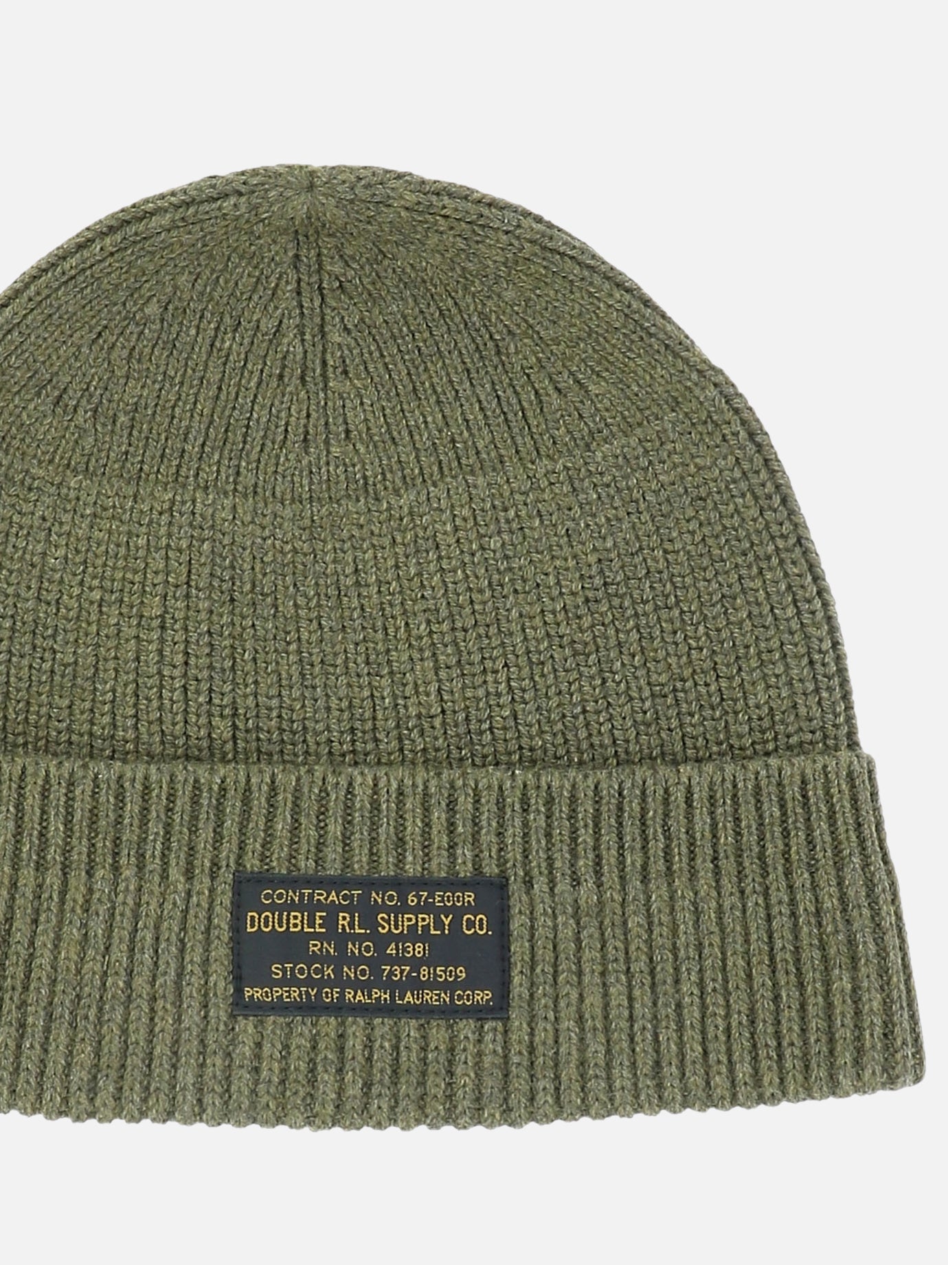 RRL by Ralph Lauren "RRL" beanie Green