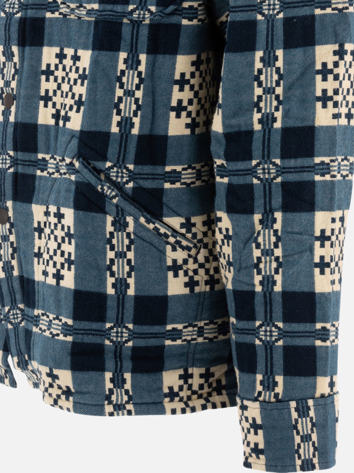 Overshirt jackets Print  Blue - RRL by Ralph Lauren Men | PDP | VIETTI Online Store | Zoom-Modal_4
