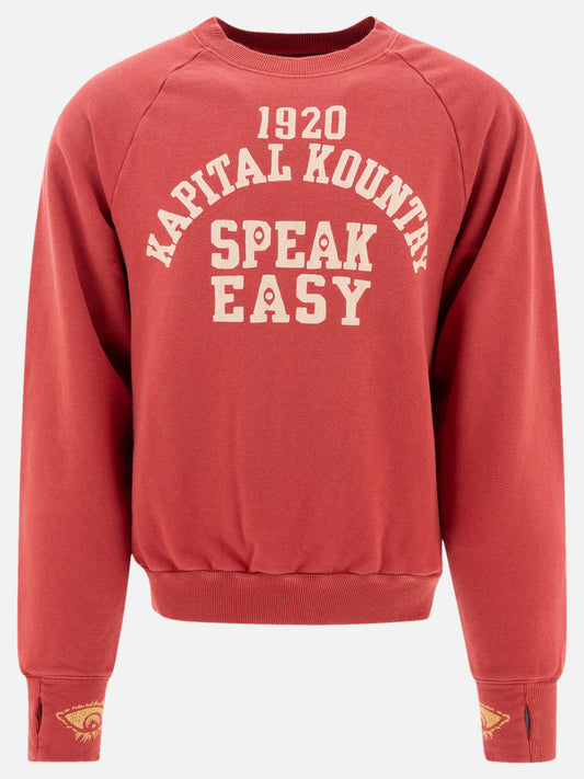 KAPITAL Felpa "Speakeasy" 16710735_5 Red 1