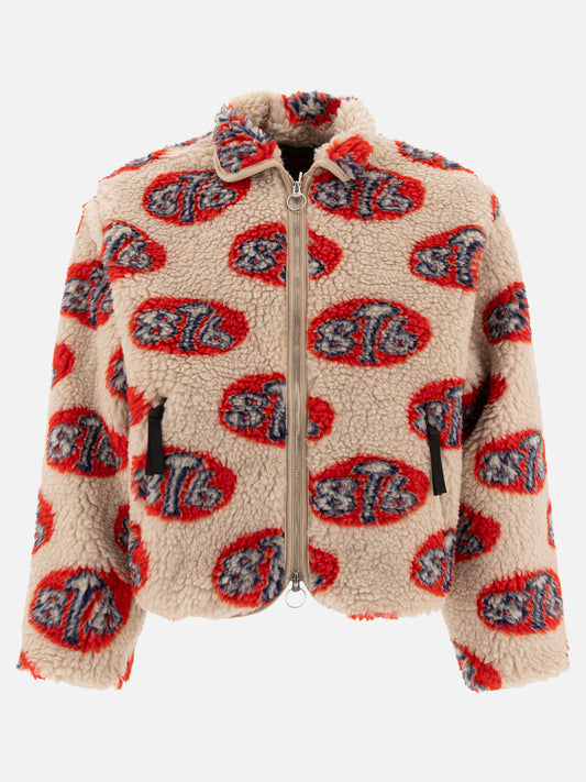 KAPITAL Giacca "Boa Fleece Drizzler" 11407558_3 Beige 1