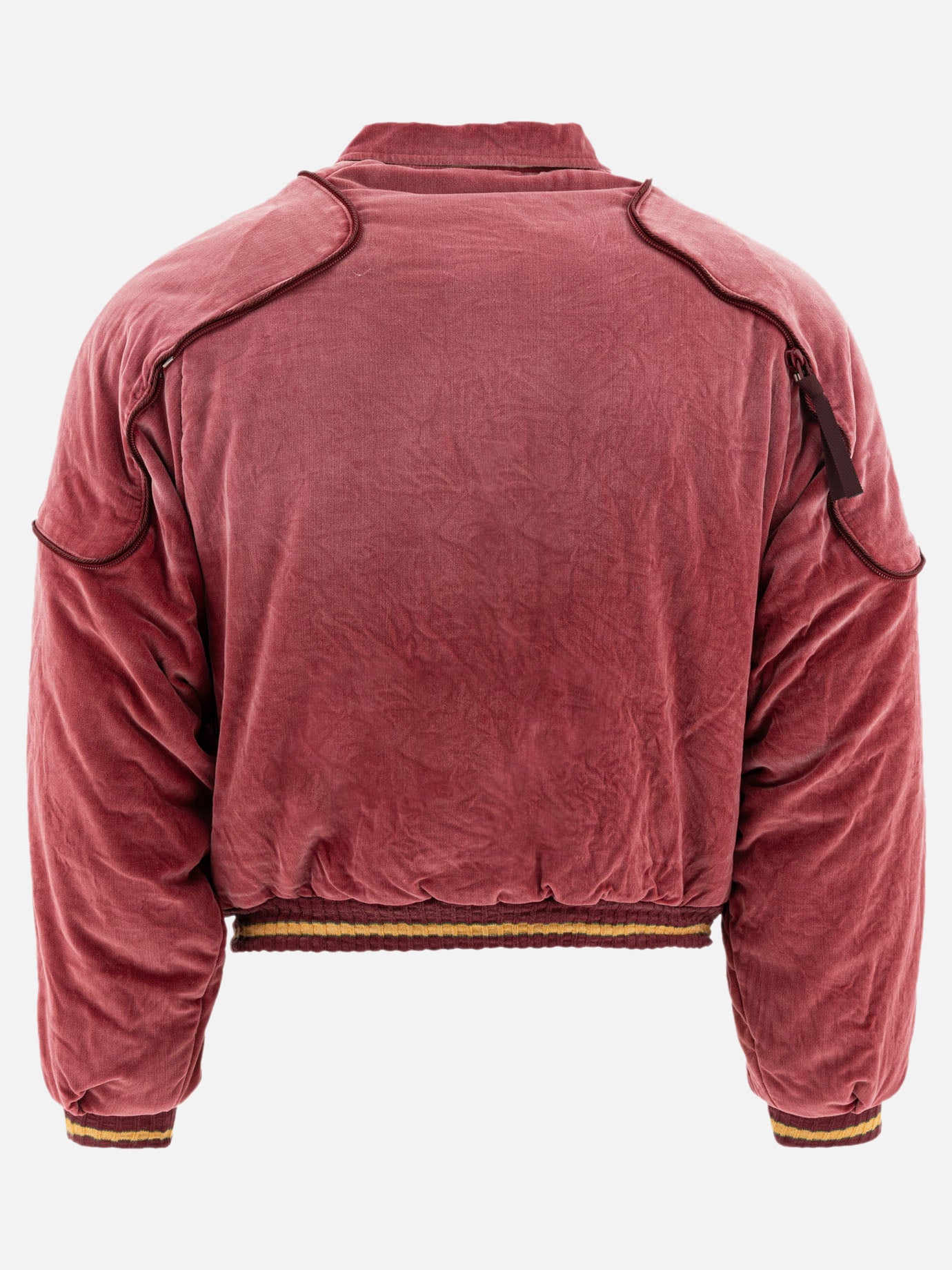 Bomber Solid colour  Rosso - KAPITAL Uomo | PDP | VIETTI Online Store | thumbnail_2