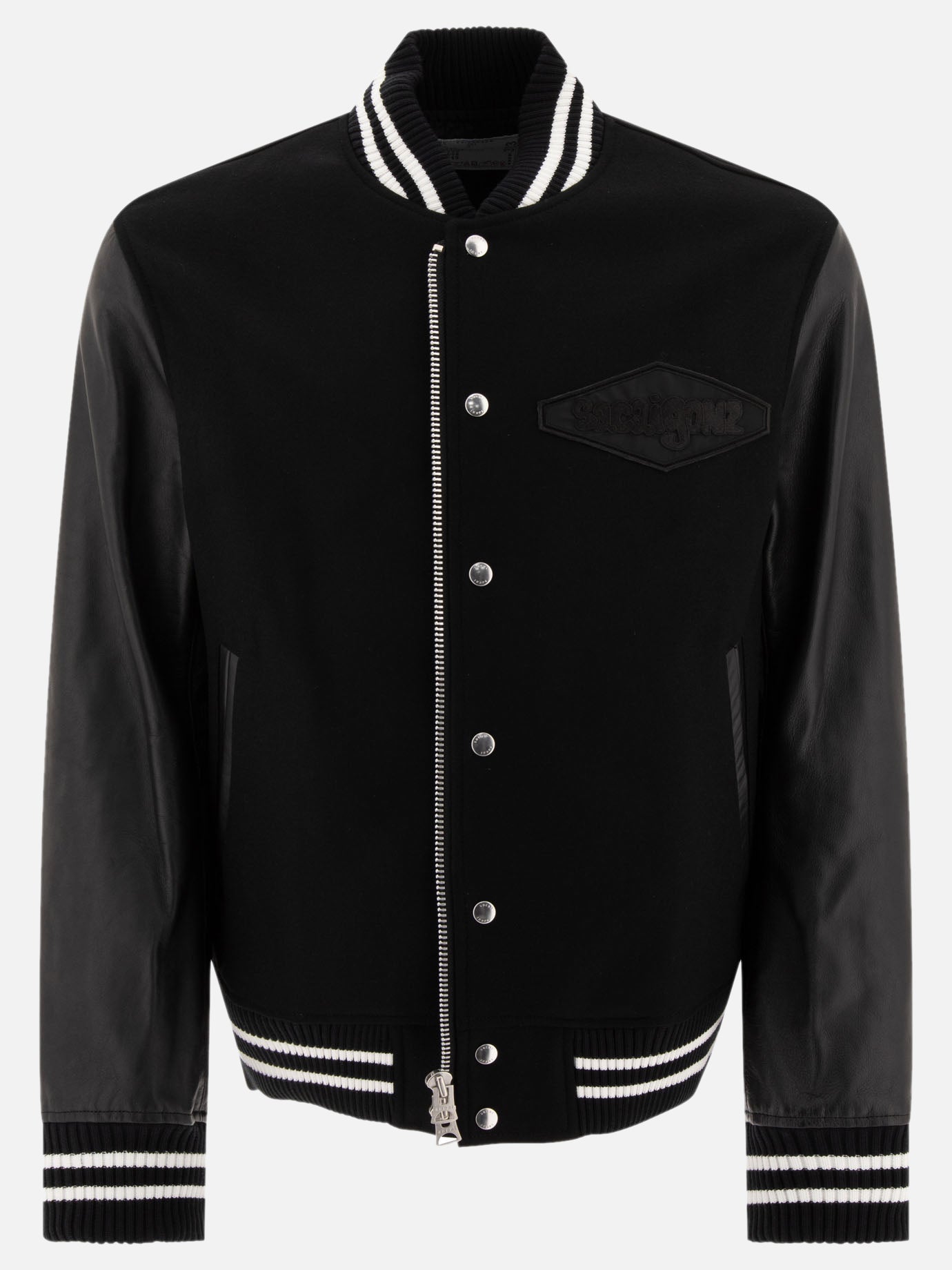Bomber jackets Solid colour  Black - Sacai Men | PDP | VIETTI Online Store | thumbnail