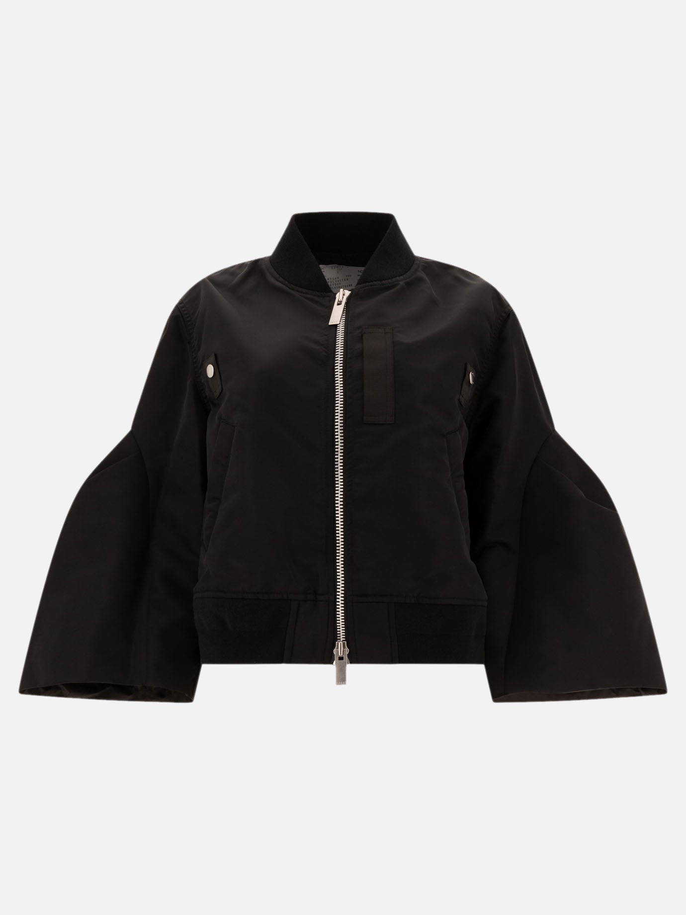 Bomber jackets Solid colour  Black - Sacai Women | PDP | VIETTI Online Store | Zoom-Modal
