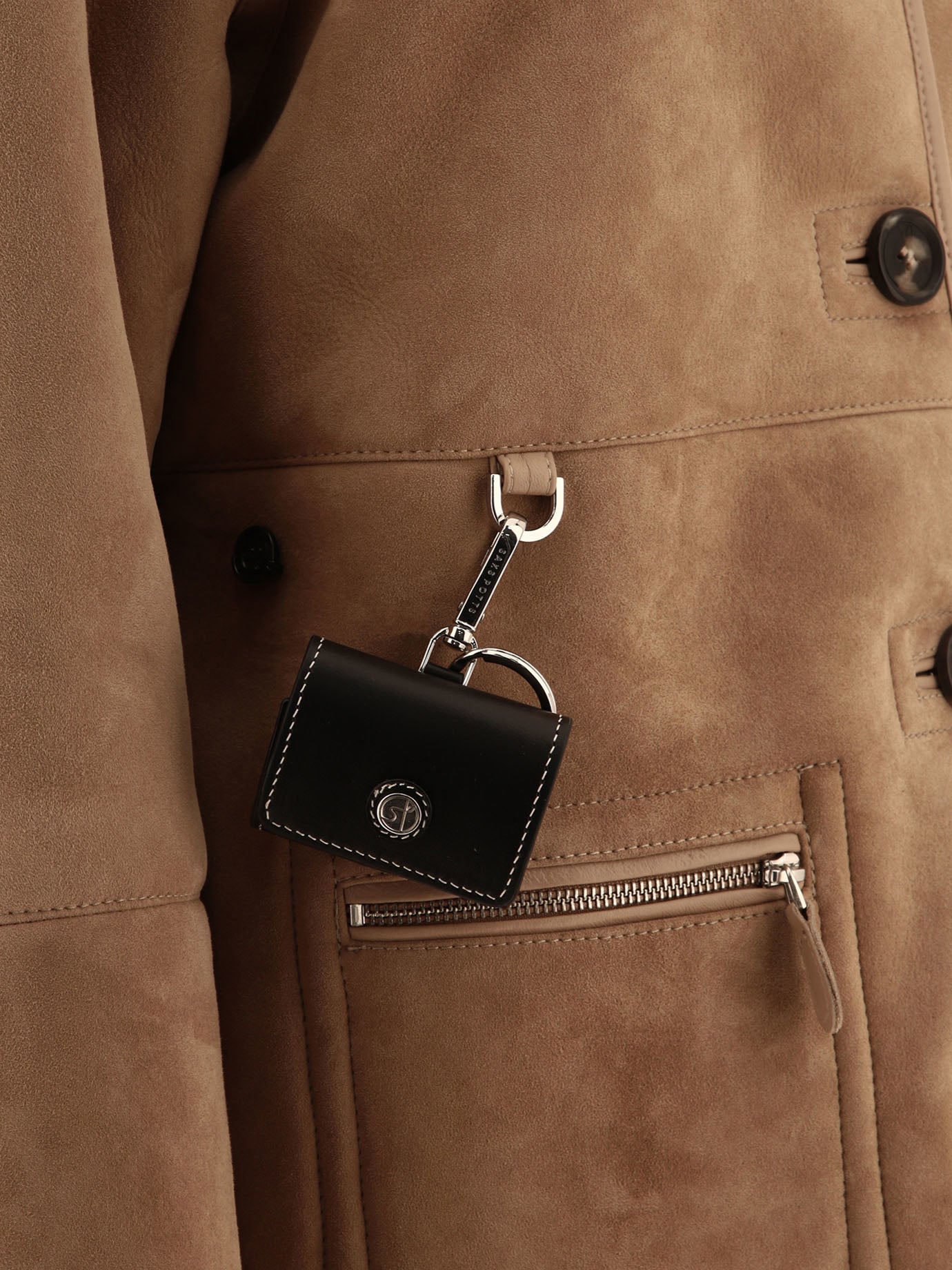 Shearling jackets Solid colour  Beige - Saks Potts Women | PDP | VIETTI Online Store | thumbnail