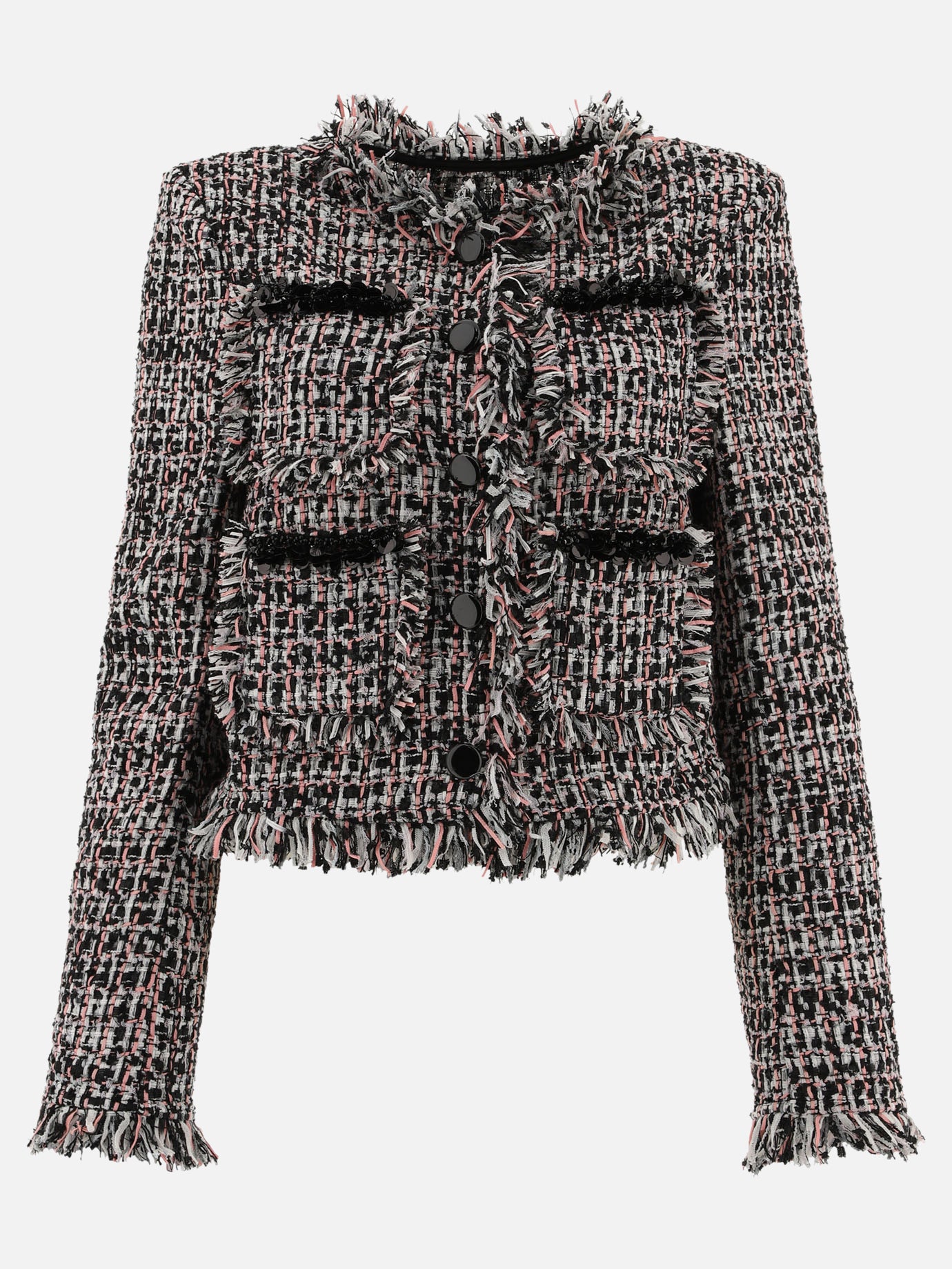 Blazers Tweed  Black - Self-portrait Women | PDP | VIETTI Online Store | thumbnail