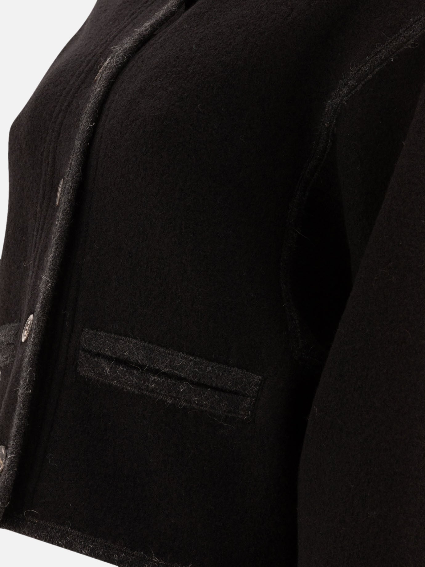 Short coats Solid colour  Black - Soeur Women | PDP | VIETTI Online Store | Zoom-Modal_4
