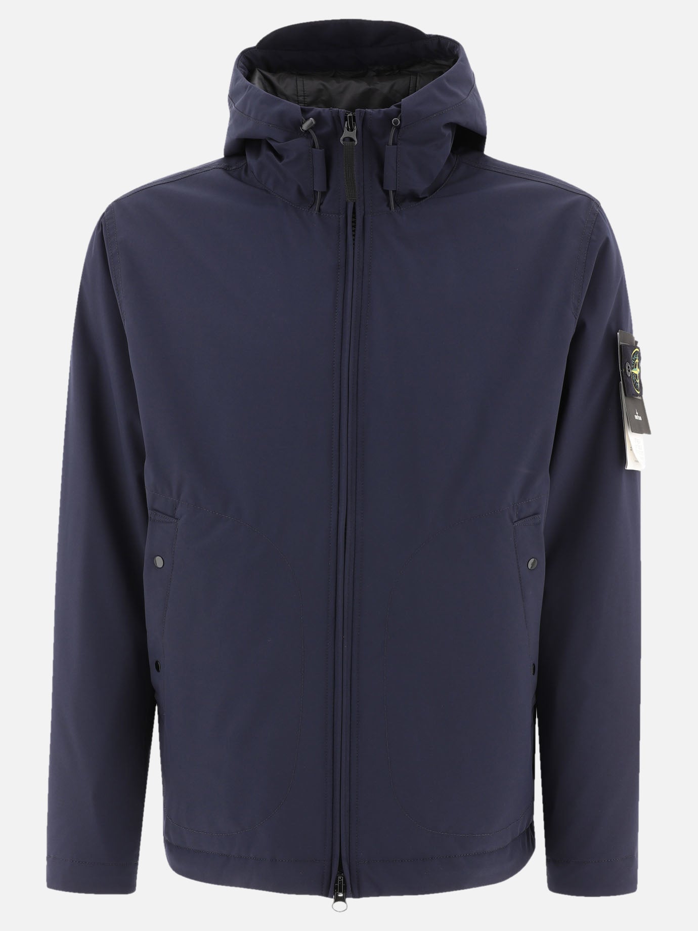 Quilted & Utility Jackets Solid colour  Blue - Stone Island Men | PDP | VIETTI Online Store | Zoom-Modal

