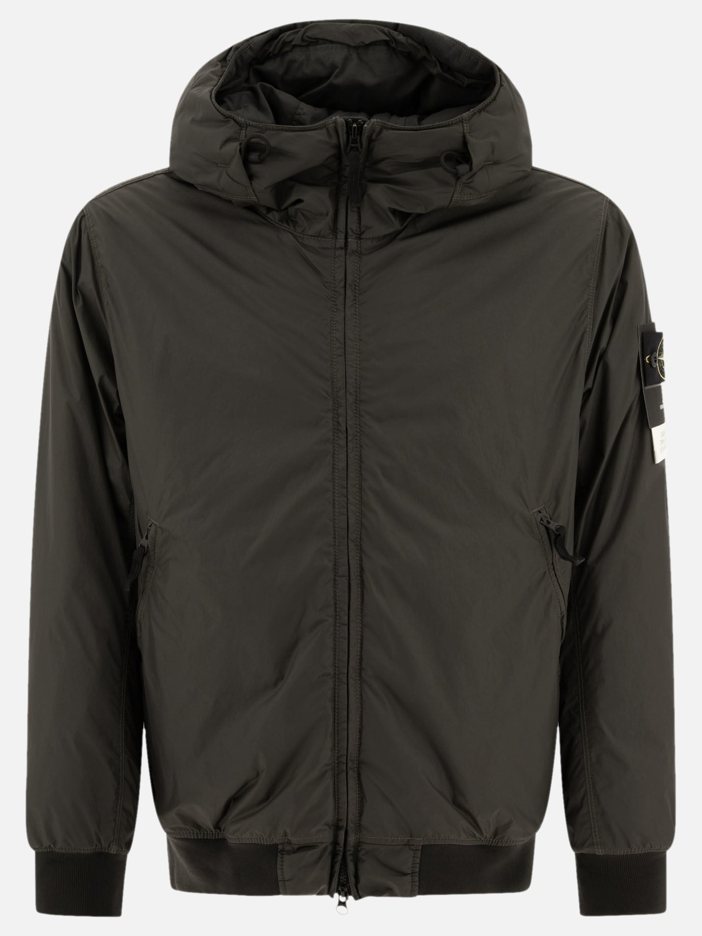 Quilted & Utility Jackets Solid colour  Grey - Stone Island Men | PDP | VIETTI Online Store | Zoom-Modal
