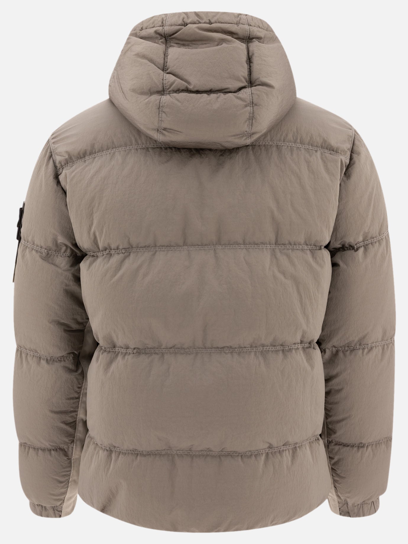 Stone Island "Nylon Regenerated" down jacket Grey