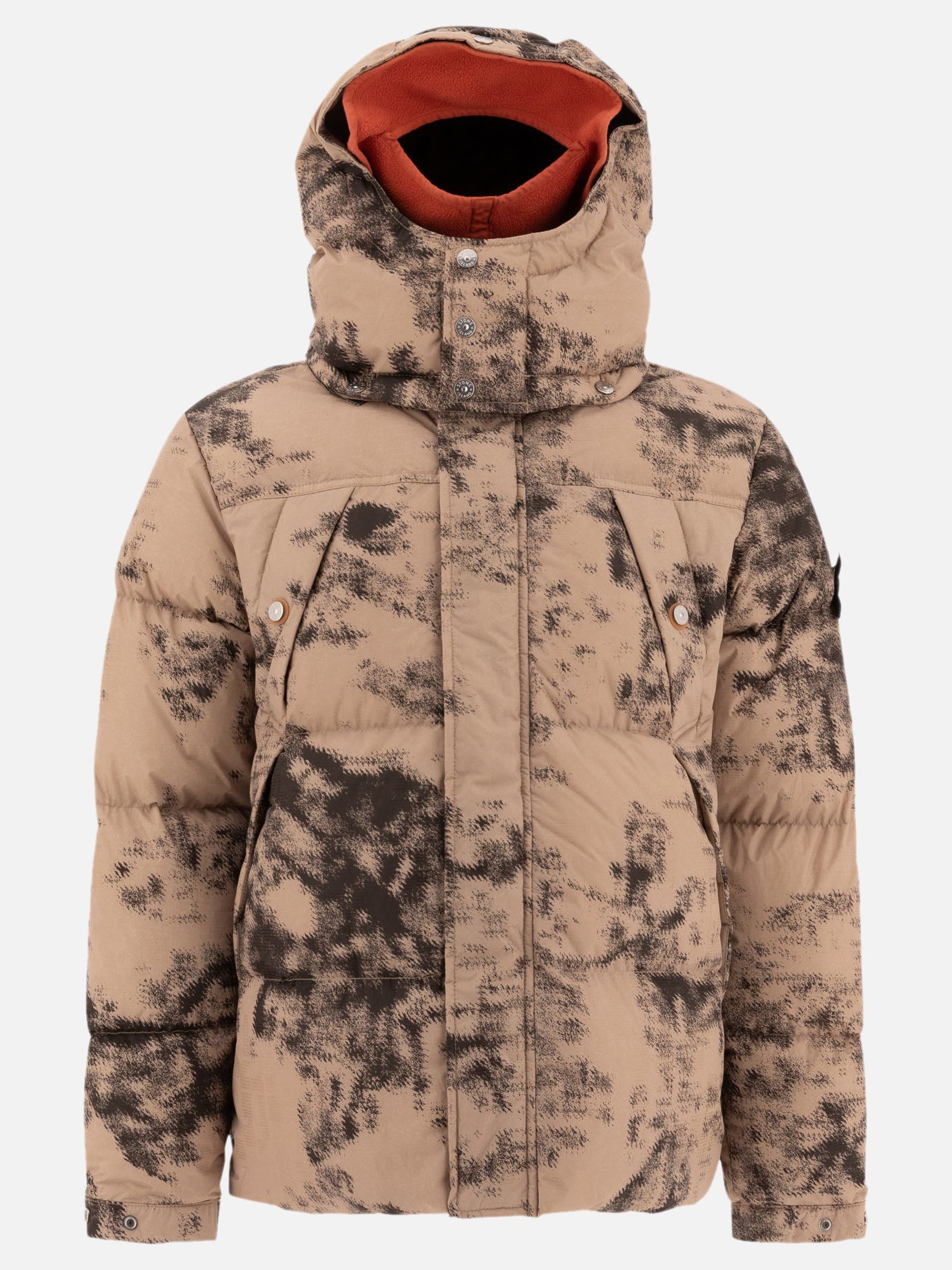 Down jackets Camouflage  Beige - Stone Island Men | PDP | VIETTI Online Store | thumbnail