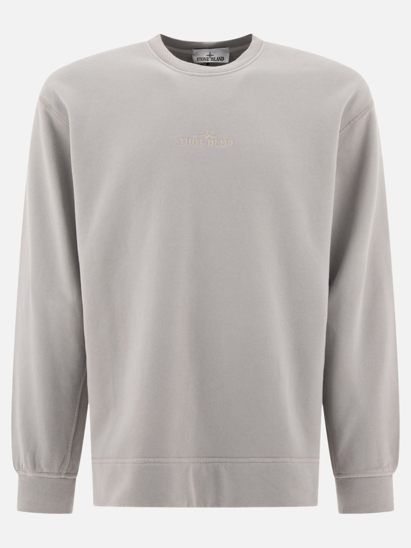 Sweatshirt with embroidered logo