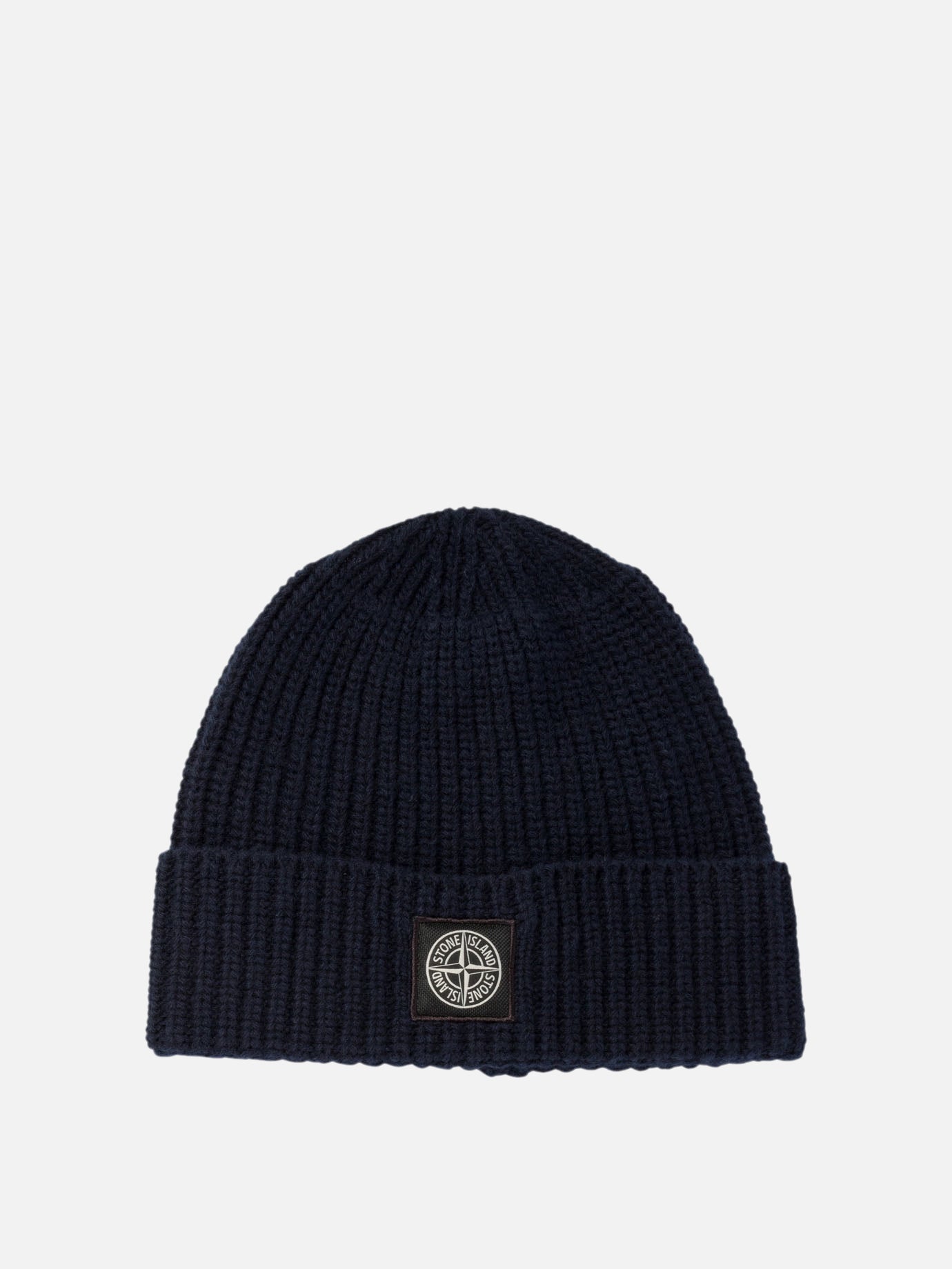 Beanies 100% virgin wool  Blue - Stone Island Men | PDP | VIETTI Online Store | Zoom-Modal
